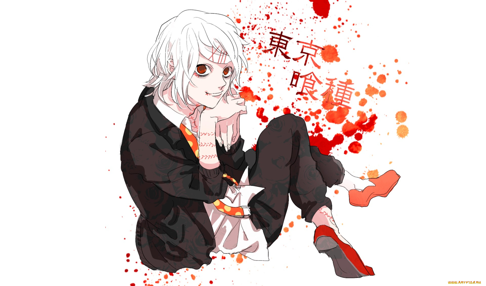 аниме, tokyo, ghoul, сузуя