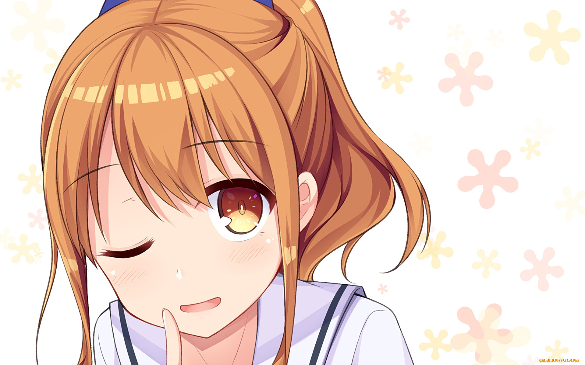 аниме, eromanga-sensei, девушка, взгляд, фон