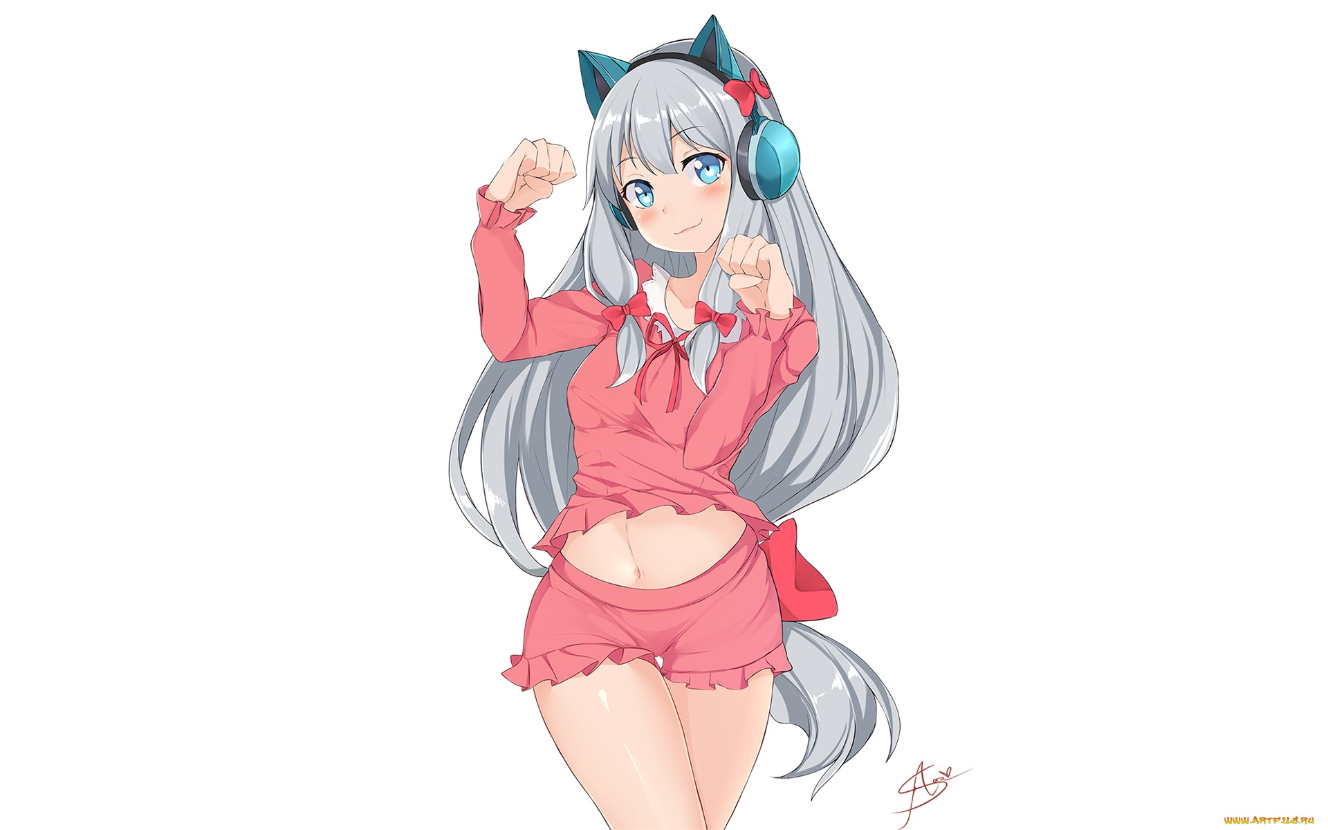 аниме, eromanga-sensei, девушка, взгляд, фон