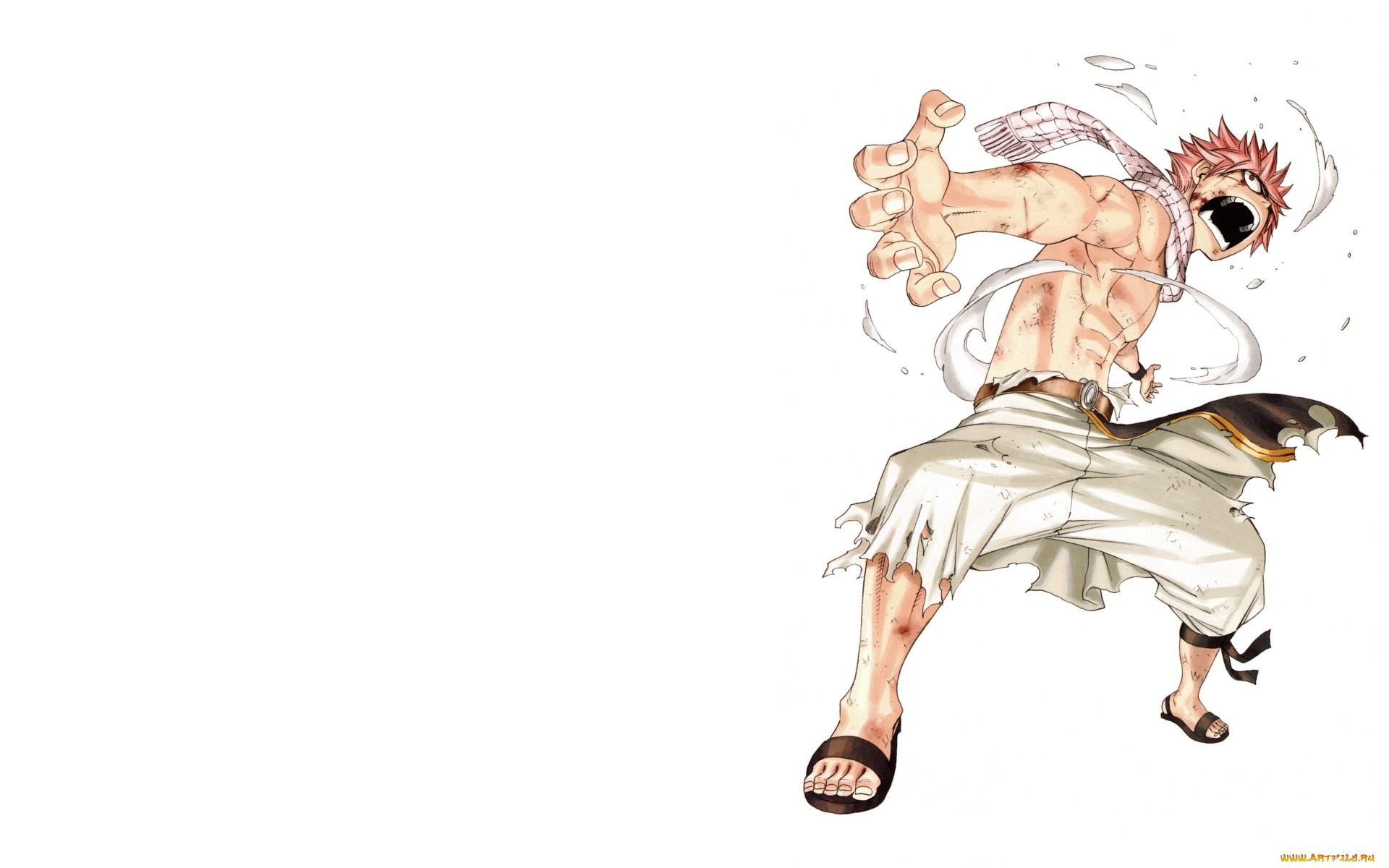 аниме, fairy, tail, нацу