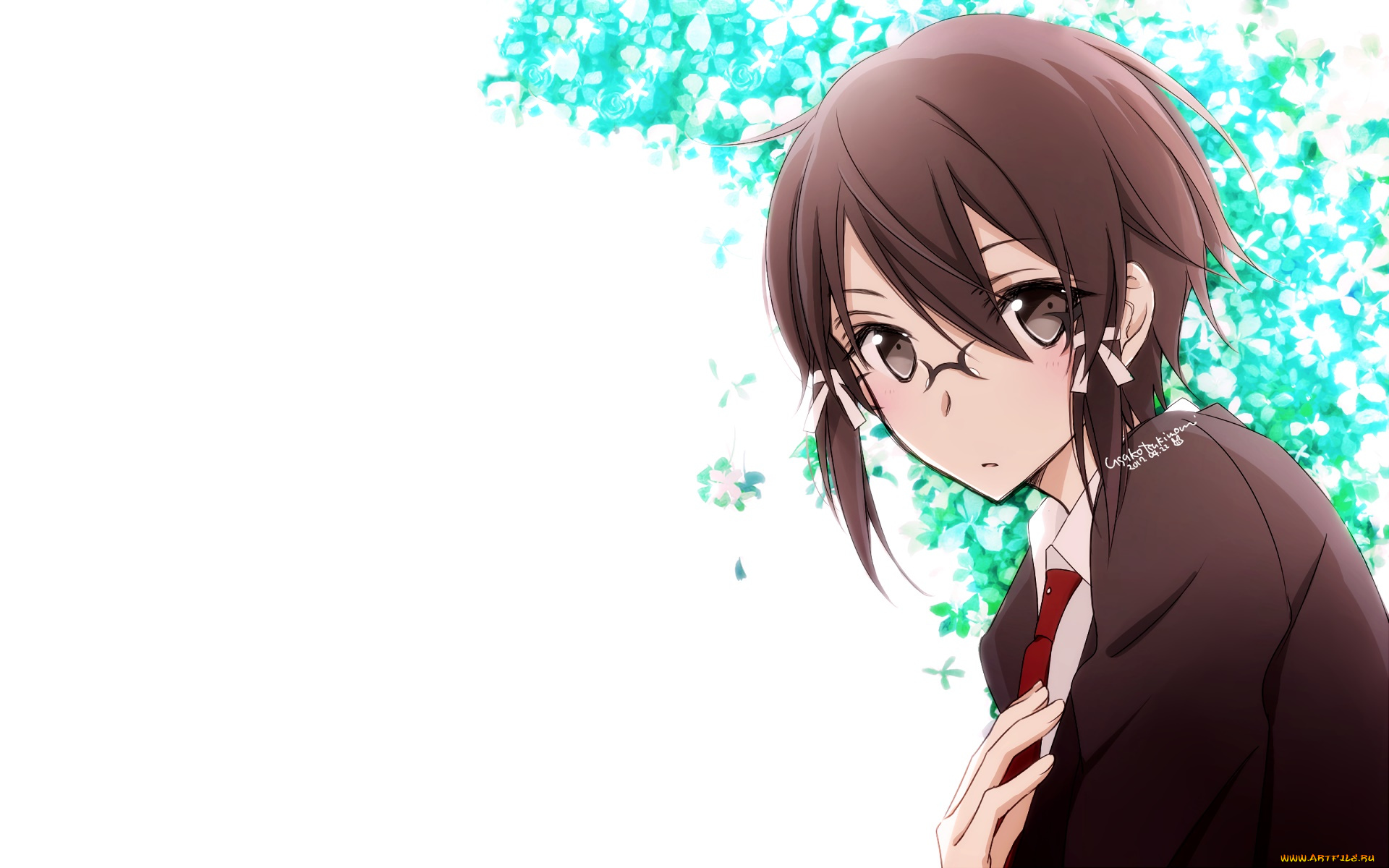 аниме, sword, art, online, фон, взгляд, девушка