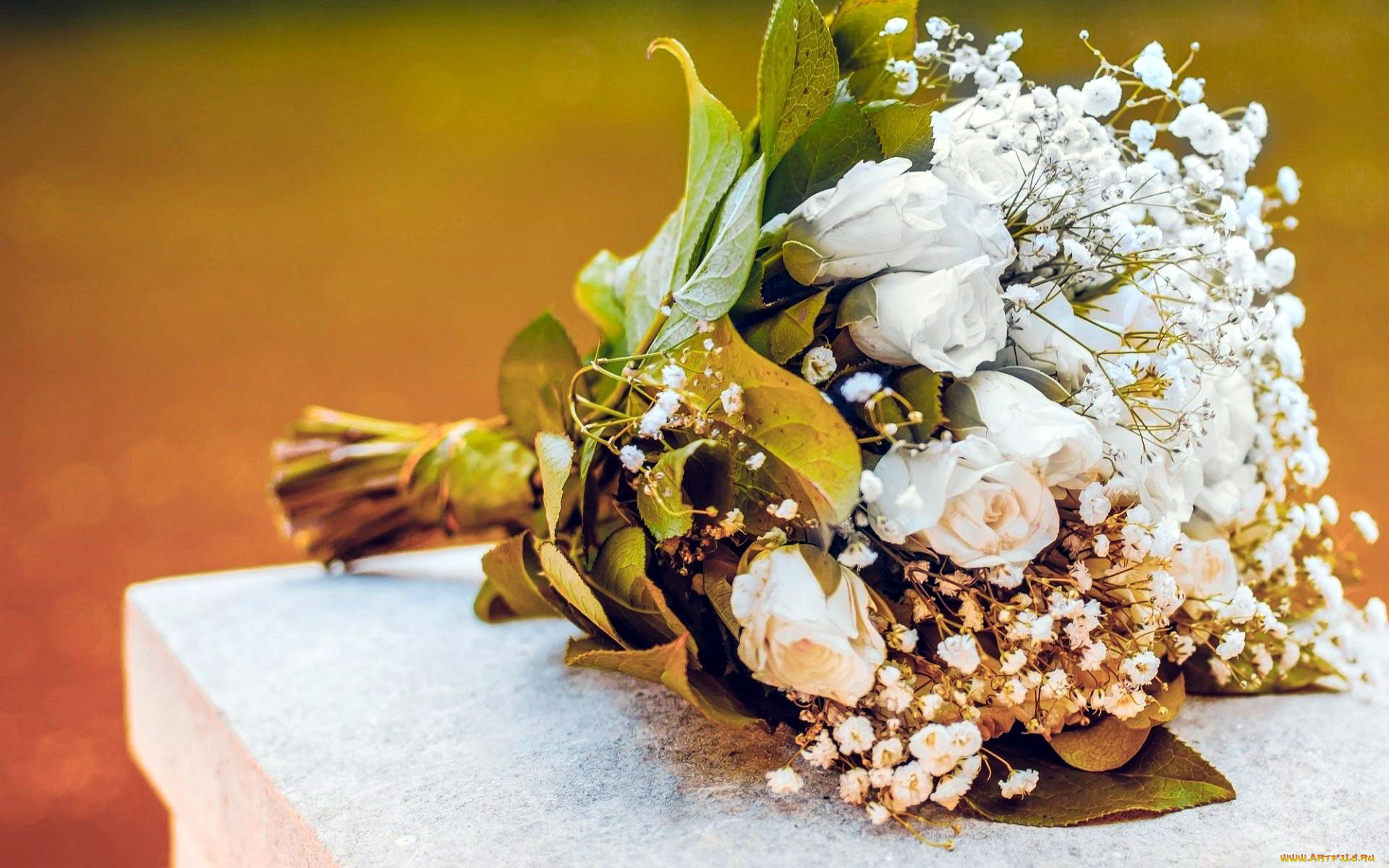 цветы, букеты, , композиции, гипсофила, розы