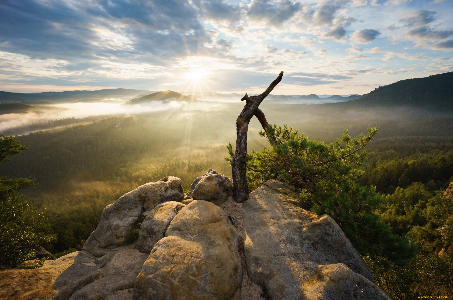 природа, восходы, закаты, рассвет