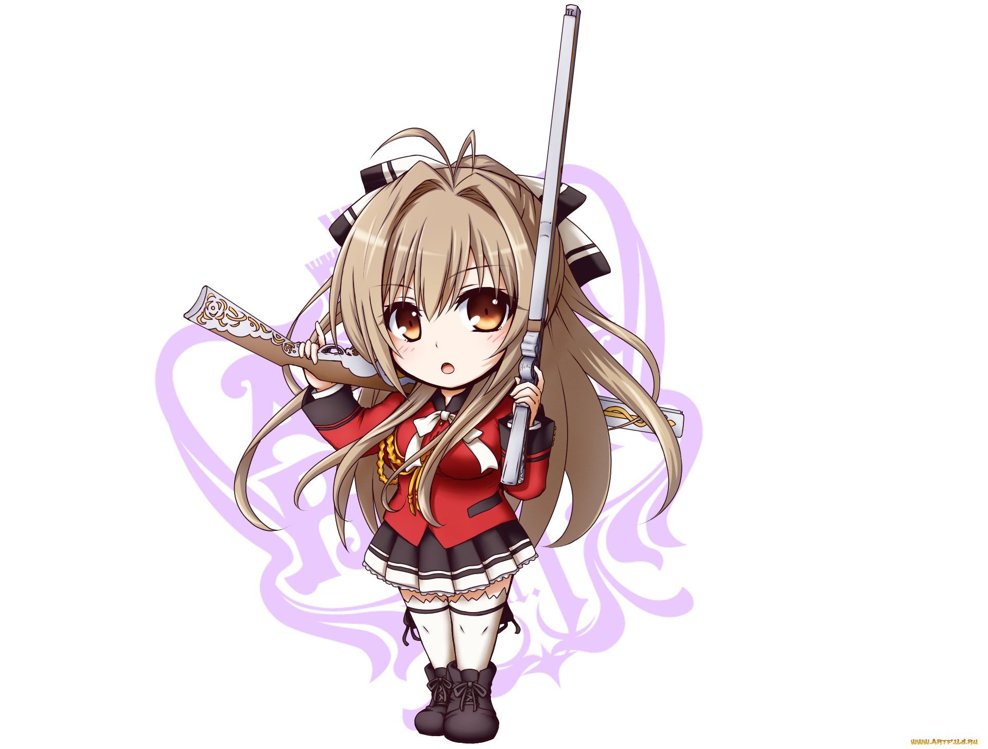 аниме, amagi, brilliant, park, малышка