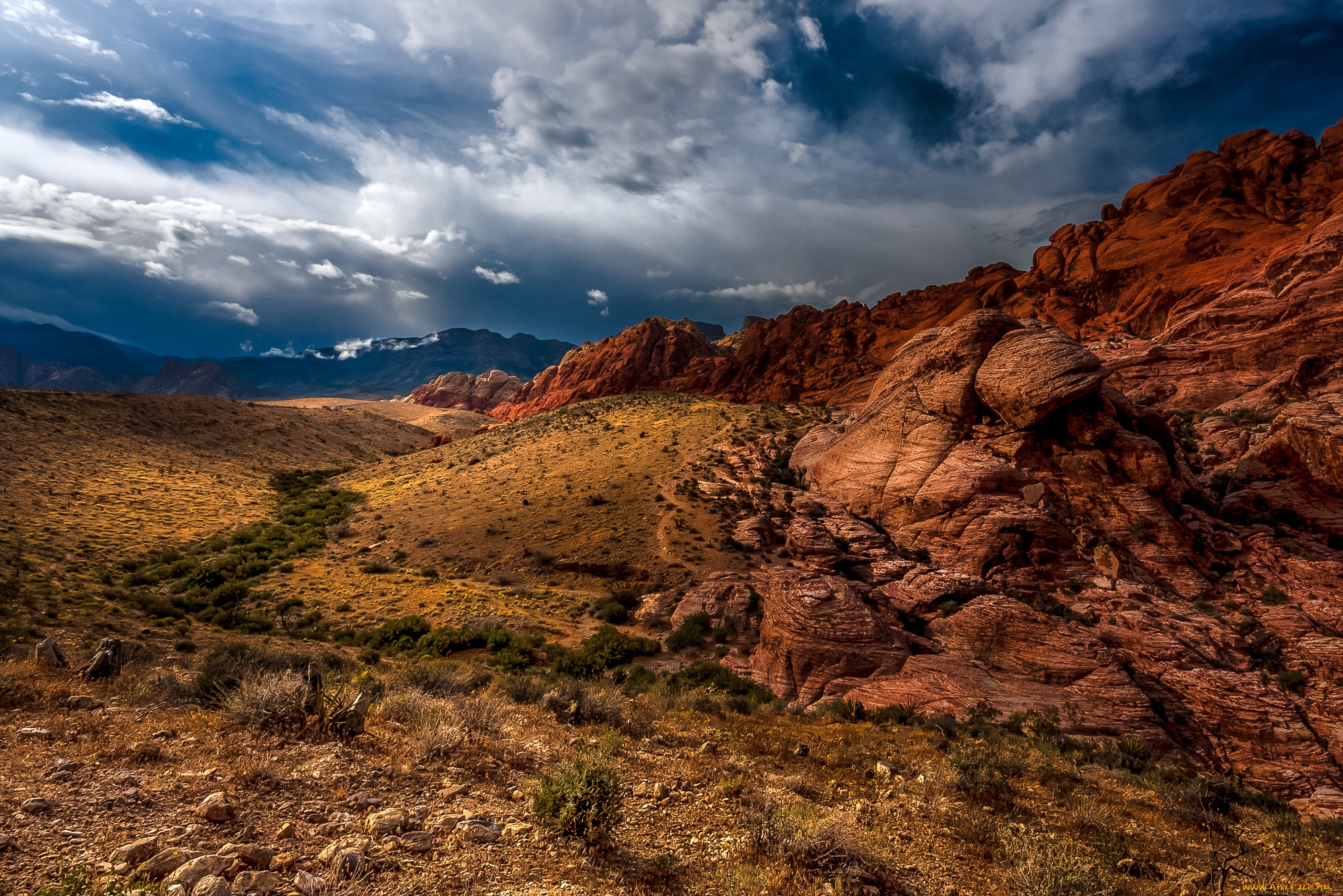 природа, горы, скалы