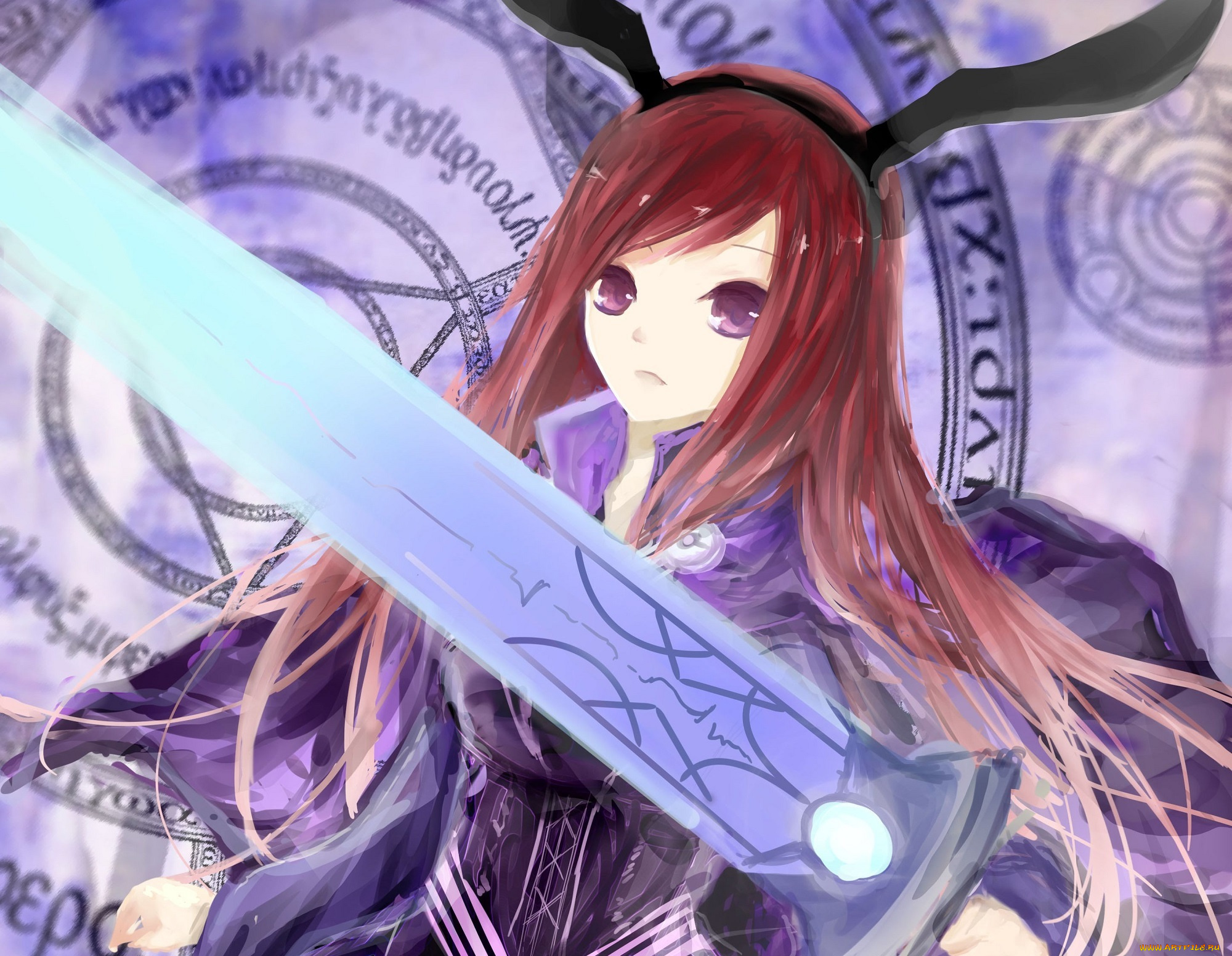 аниме, fairy, tail, эльза