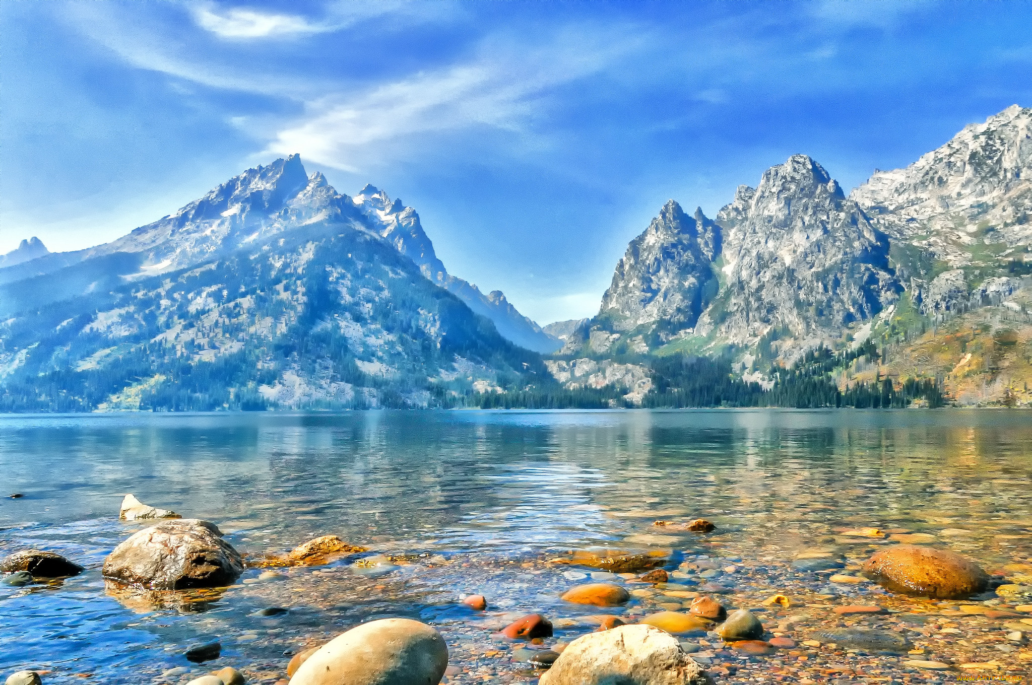 природа, реки, озера, река, лес