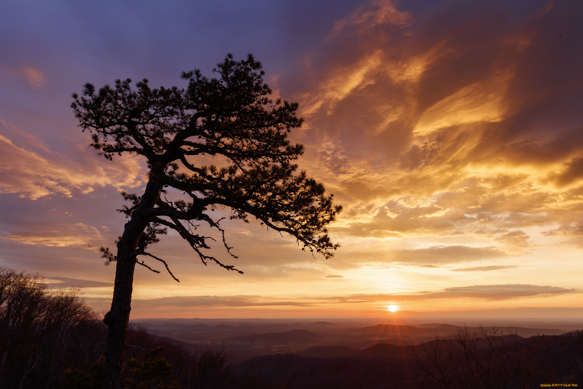 природа, восходы, закаты, рассвет