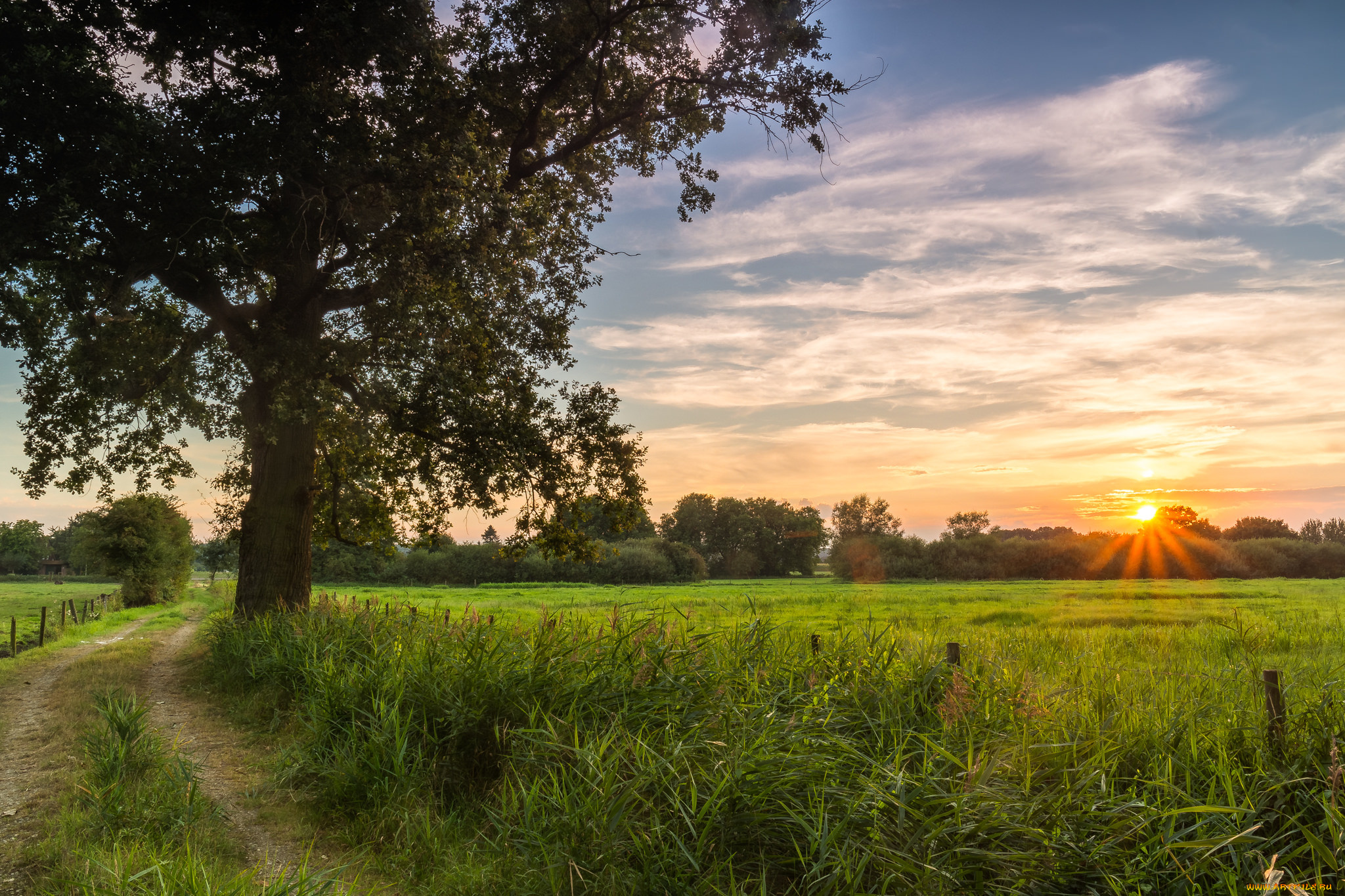 природа, восходы, закаты, рассвет
