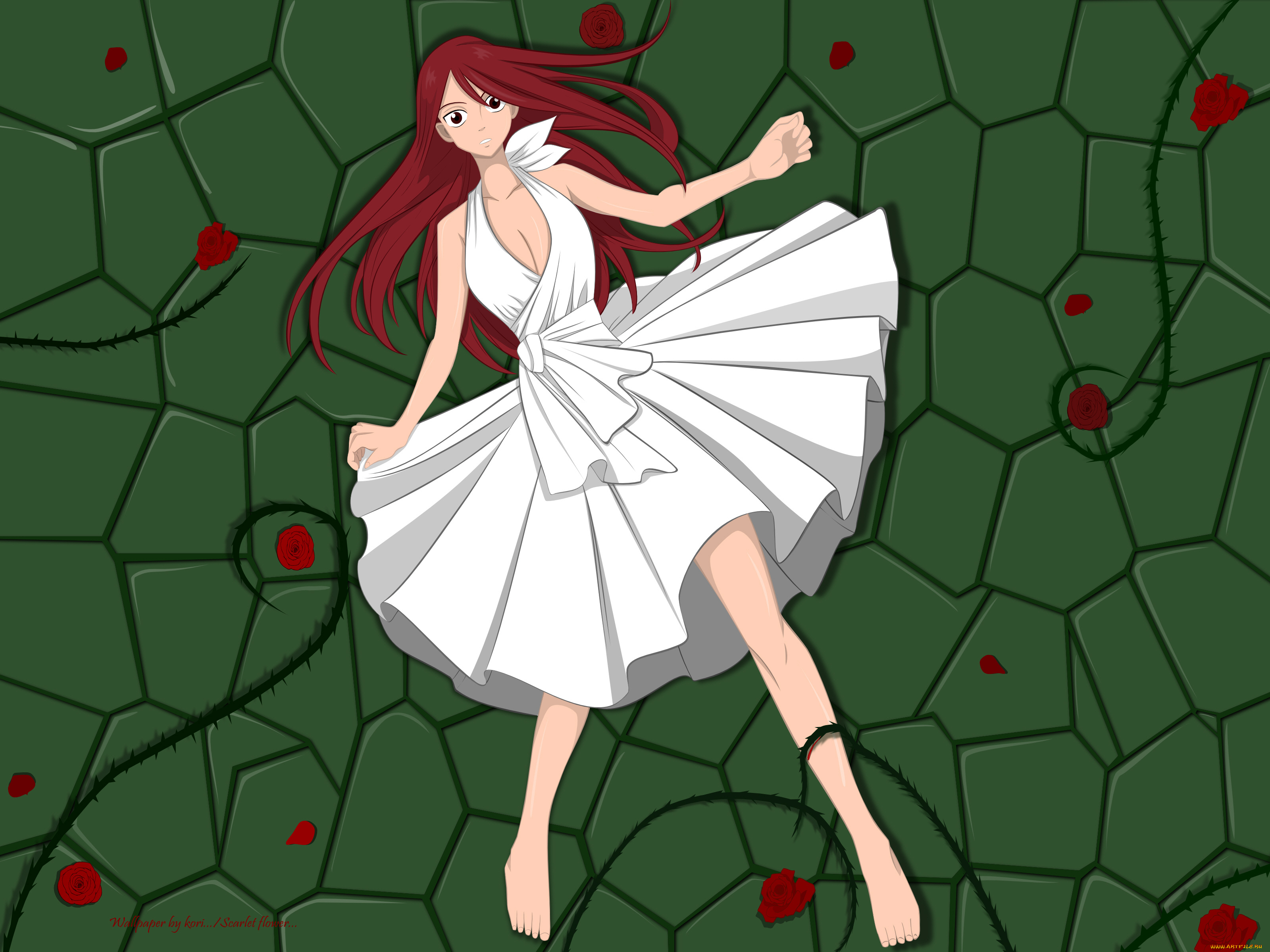 аниме, fairy, tail, хвост, феи