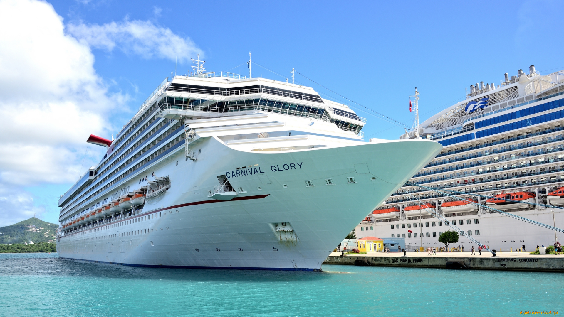 carnival, glory, корабли, лайнеры, круиз, лайнер