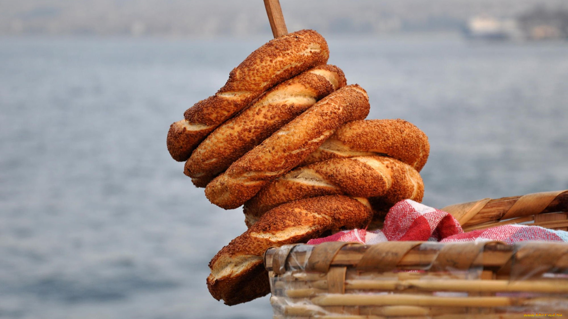 еда, хлеб, , выпечка, крендель