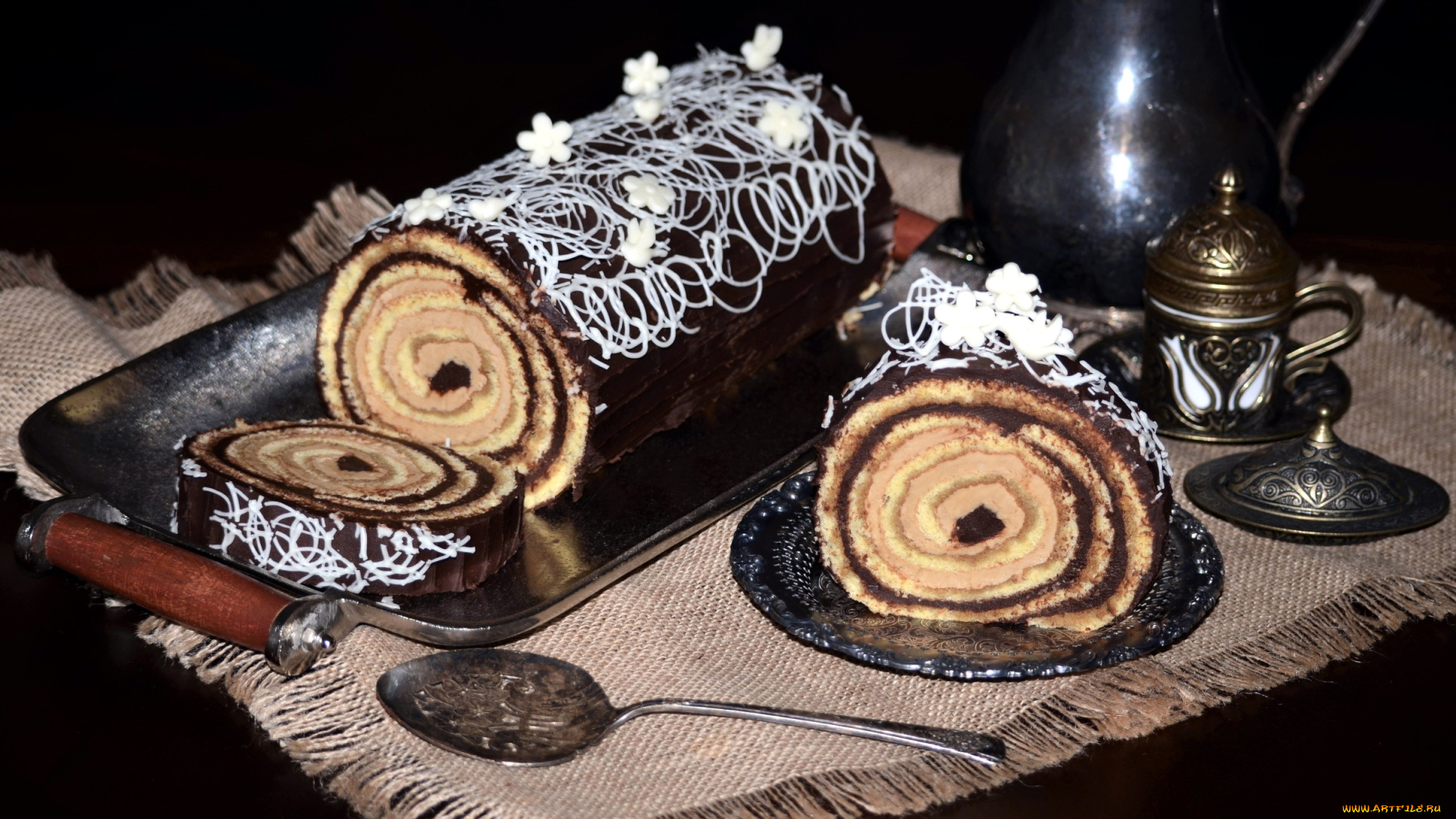 еда, пирожные, , кексы, , печенье, десерт, лакомство, рулет, бисквит