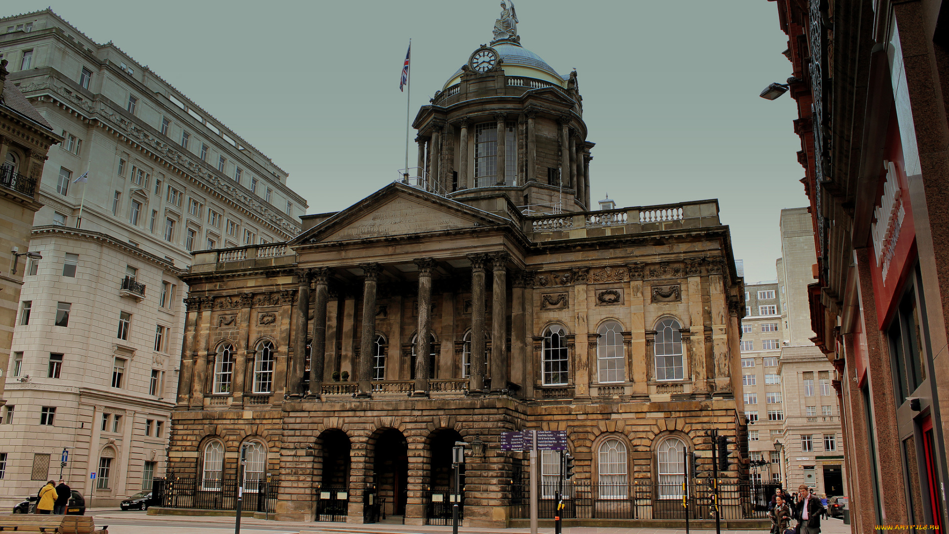 города, -, улицы, , площади, , набережные, ливерпуль, архитектура, здание, англия, европа