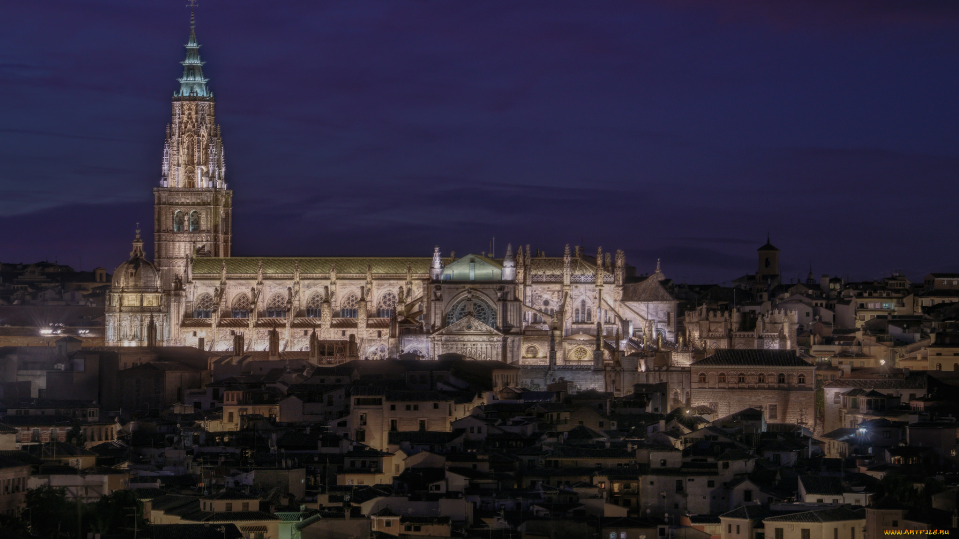 toledo, города, толедо, , испания, простор