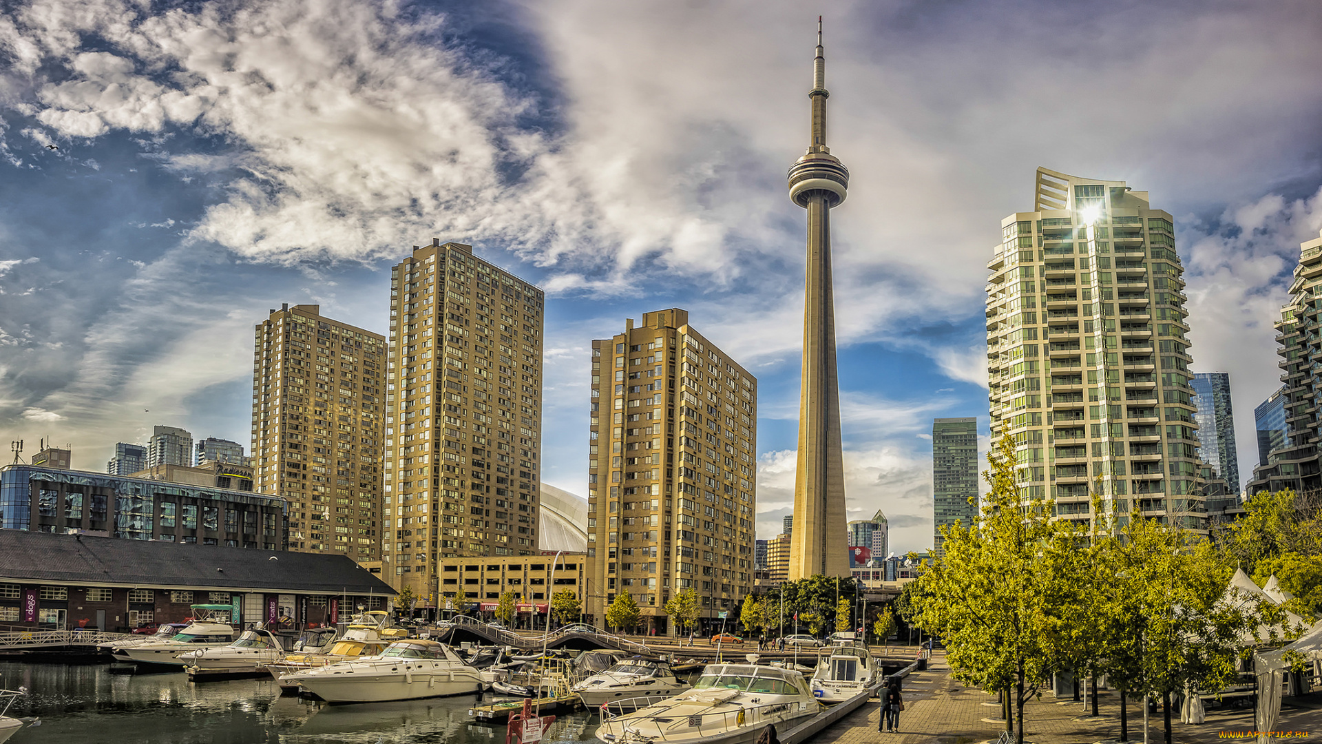 toronto, города, торонто, , канада, простор
