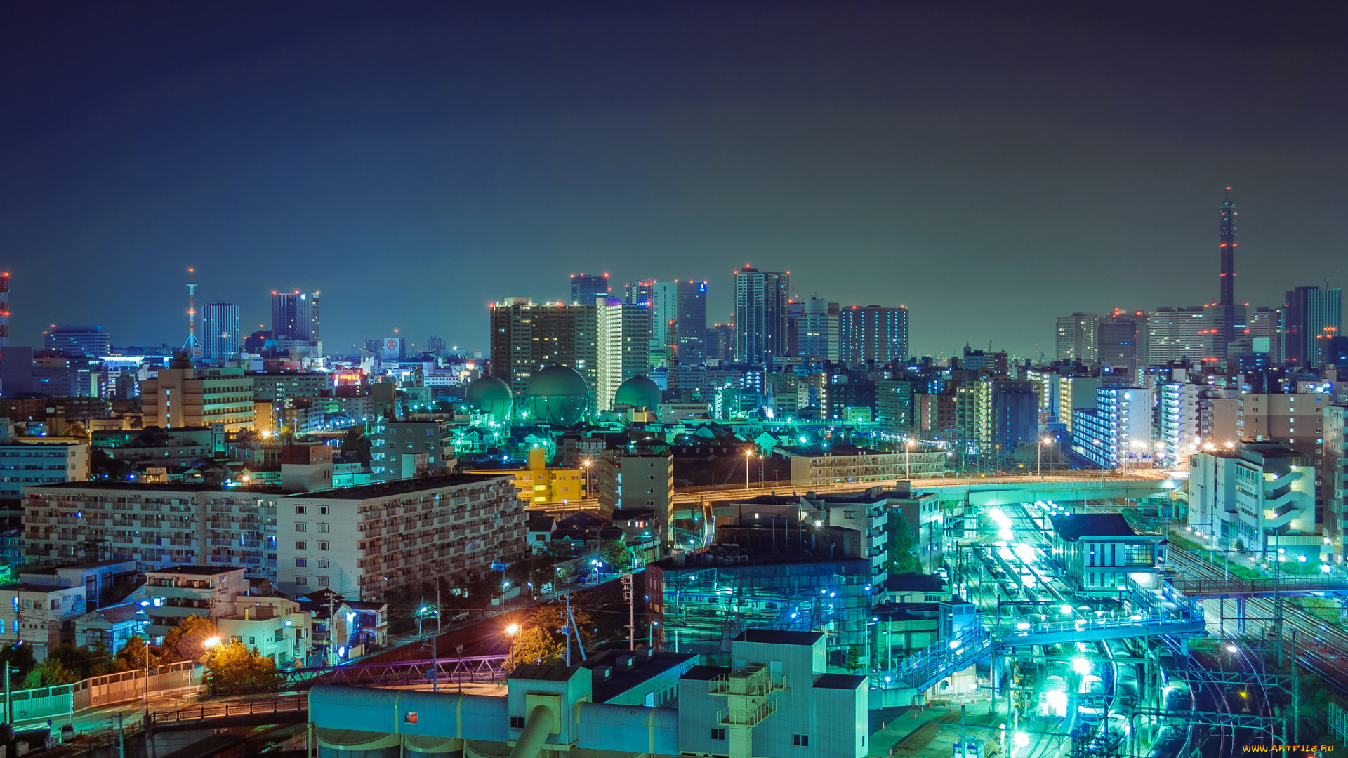 yokohama, города, йокогама, , Япония, простор