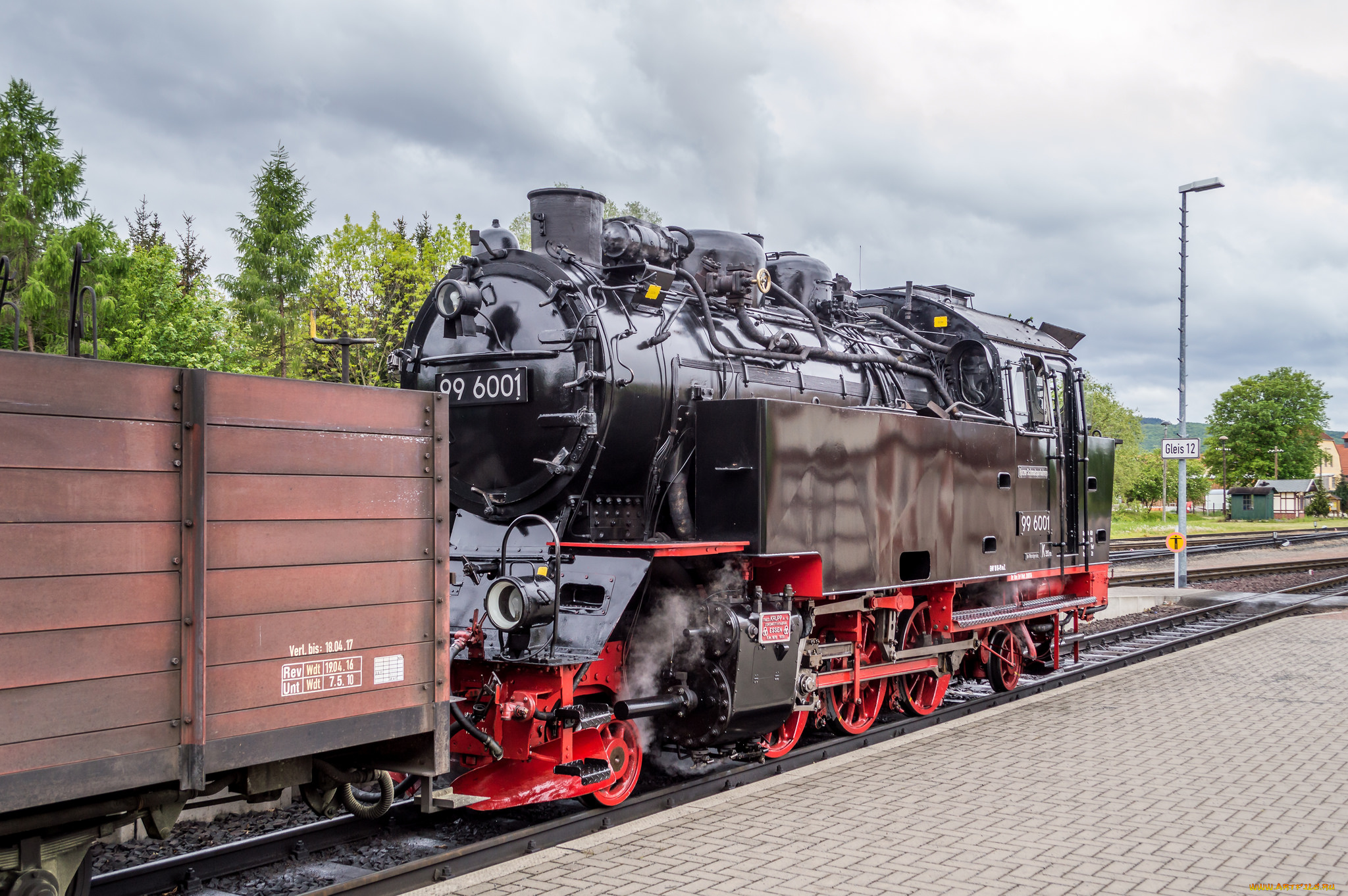 техника, паровозы, состав, локомотив