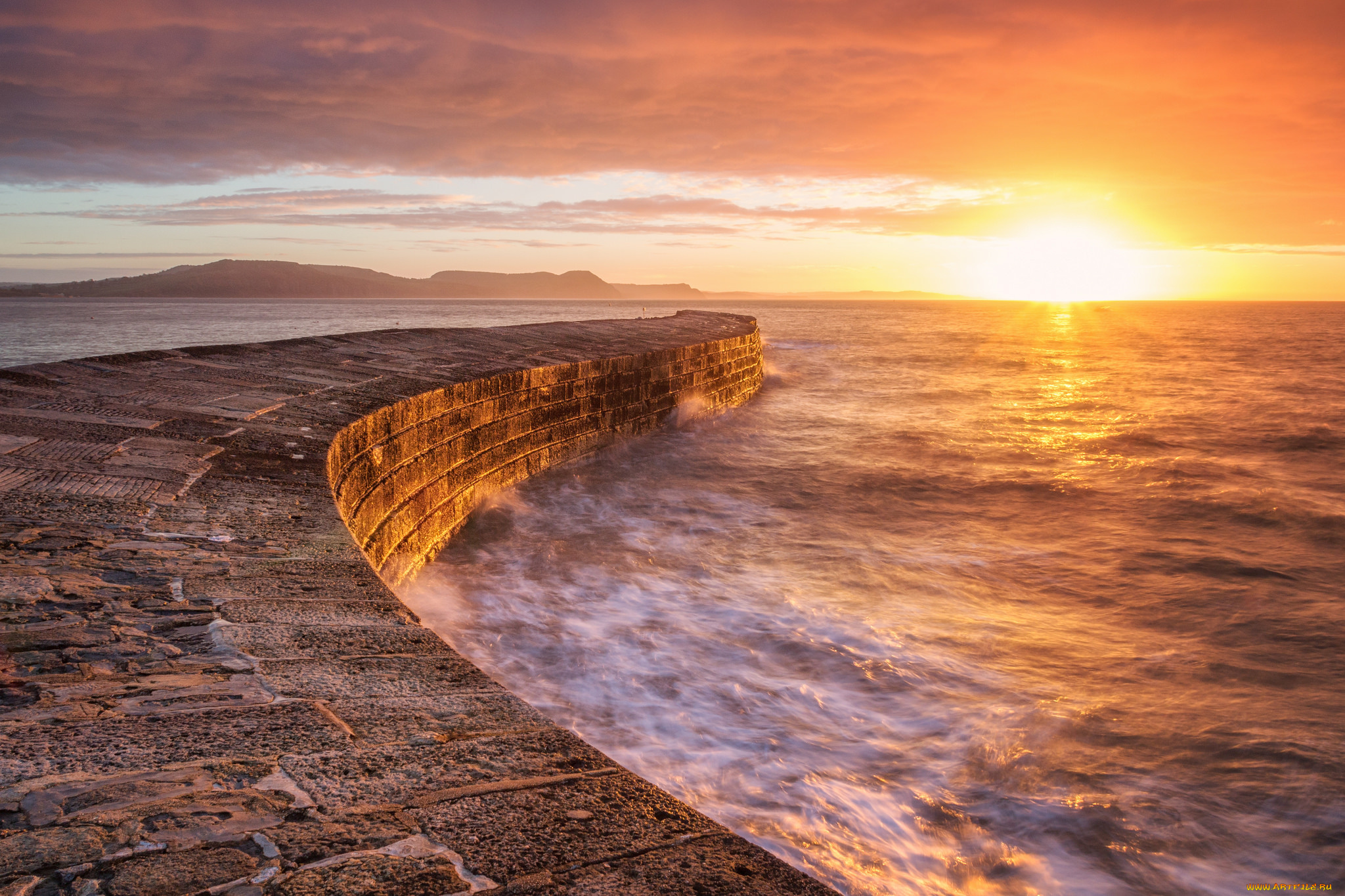 природа, восходы, закаты, простор