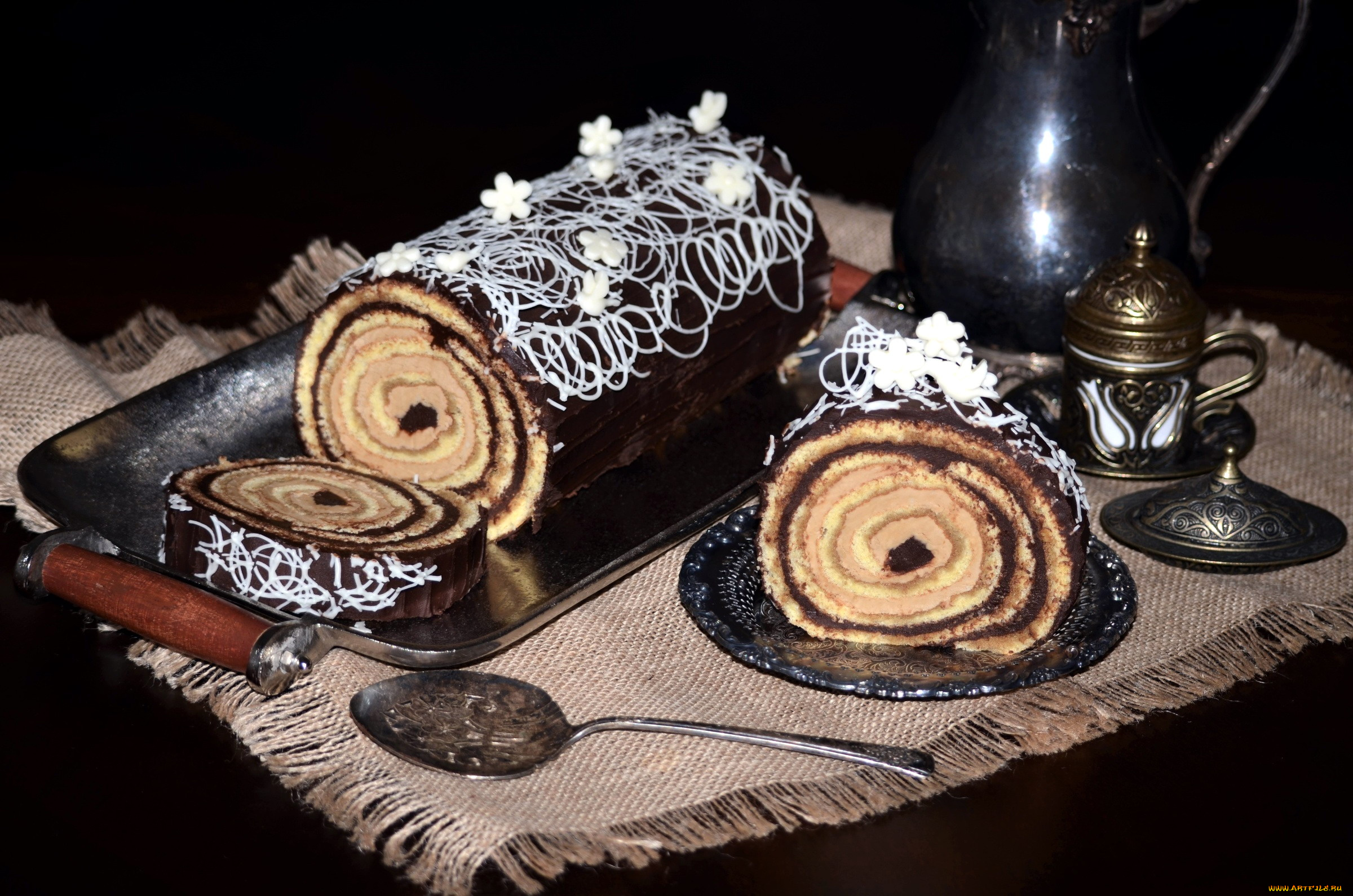 еда, пирожные, , кексы, , печенье, десерт, лакомство, рулет, бисквит