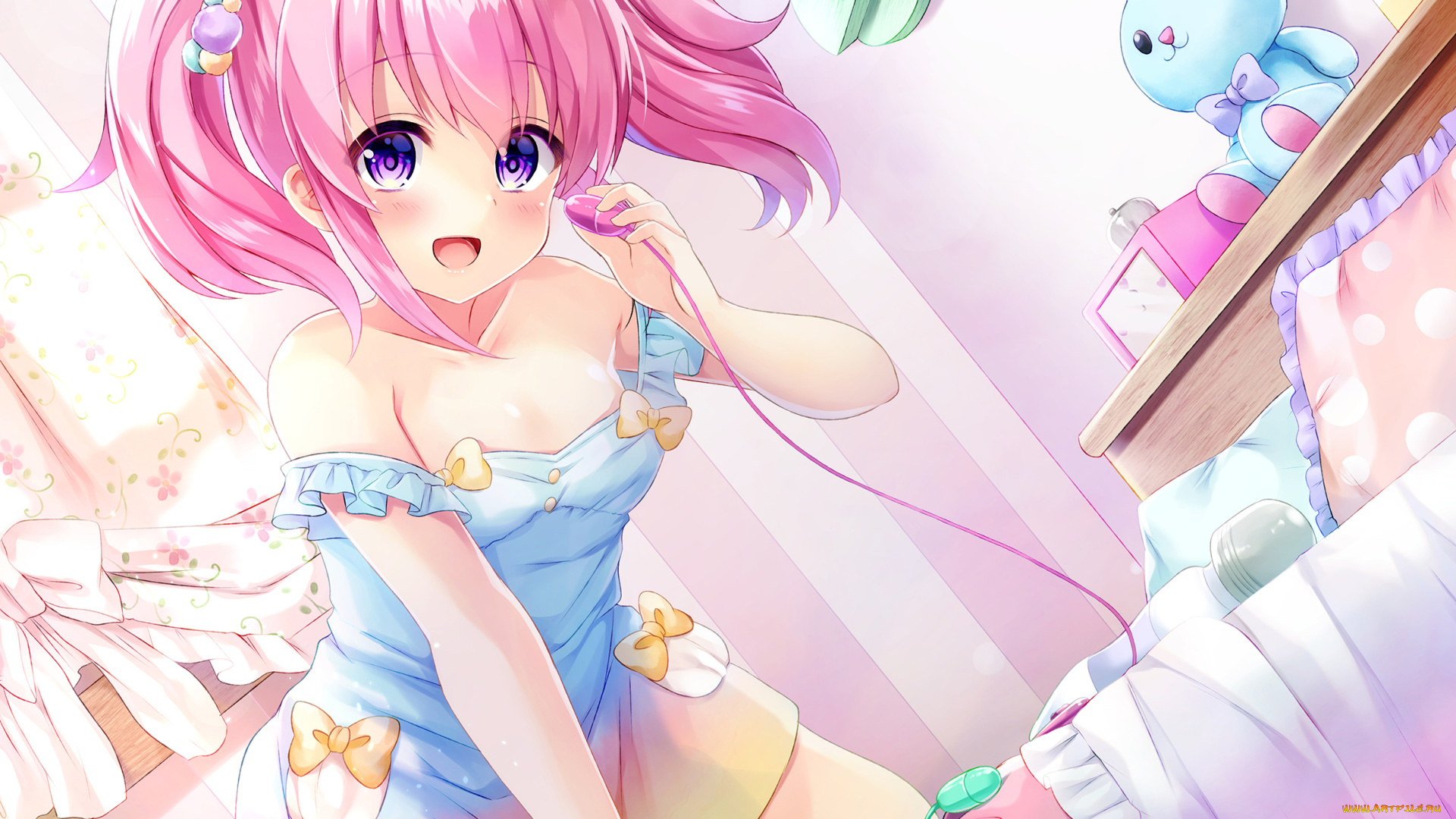 аниме, unknown, , другое, , фон, взгляд, девушка