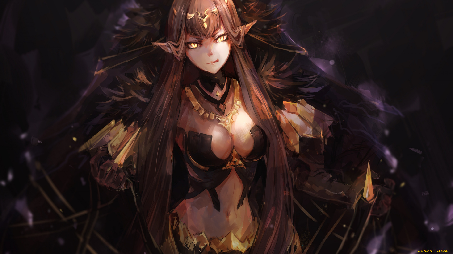 аниме, животные, , существа, elf