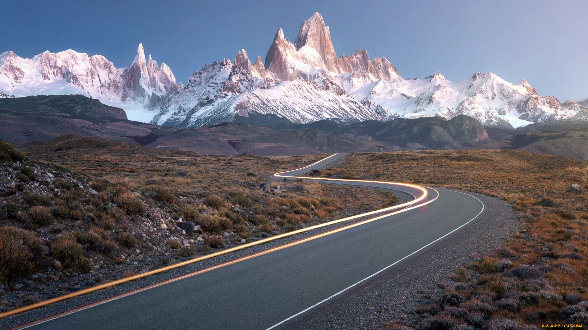 природа, дороги, шоссе, горы