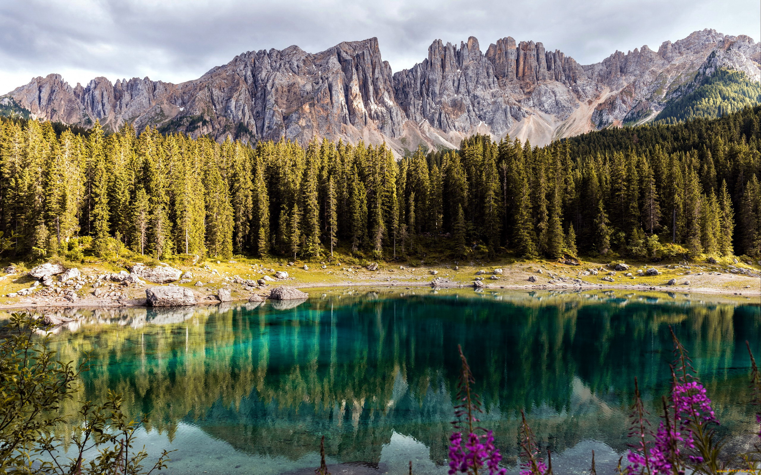 природа, реки, озера, отражение, река, горы