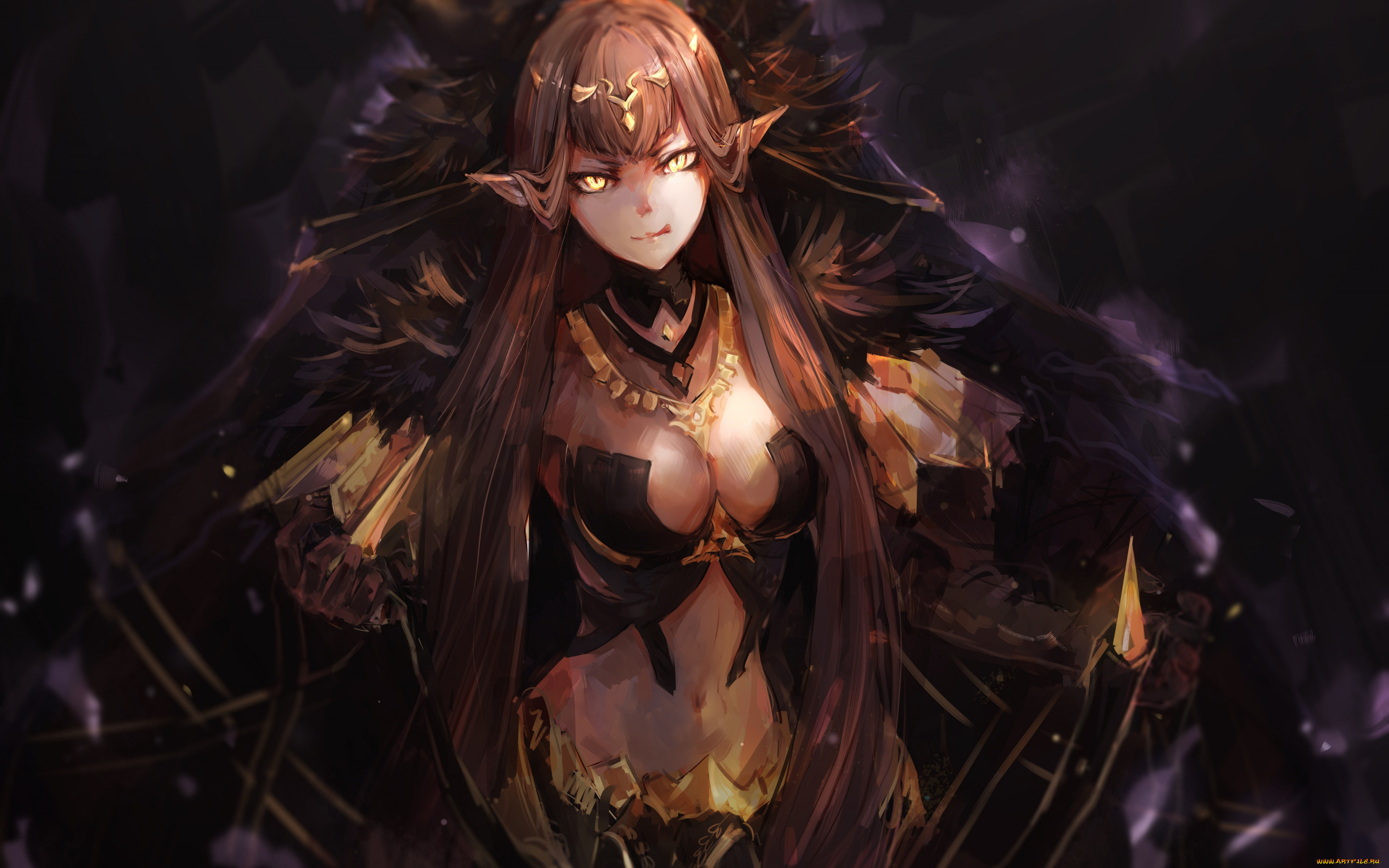 аниме, животные, , существа, elf