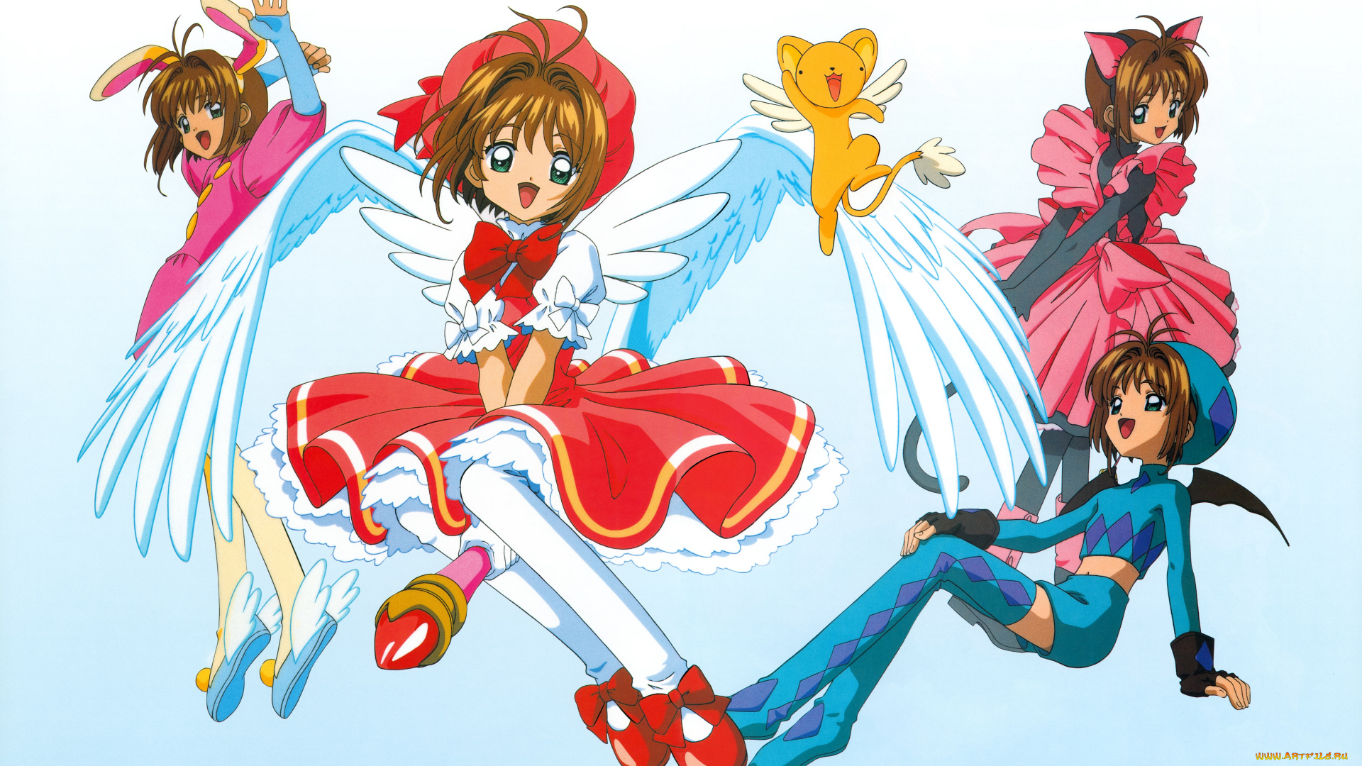 аниме, card, captor, sakura, сакура, собирательница, карт
