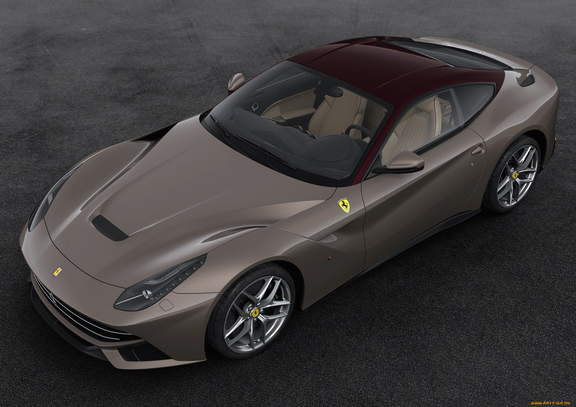 автомобили, ferrari, 2016, 70th, anniversary, berlinetta, edition, f12, парижский, автосалон