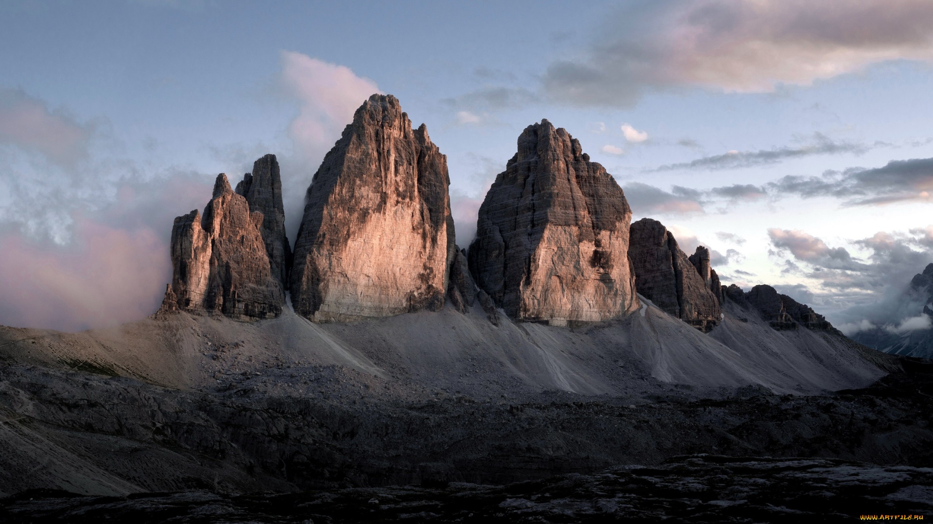 tre, cime, di, lavaredo, dolomites, italy, природа, горы, tre, cime, di, lavaredo, dolomites