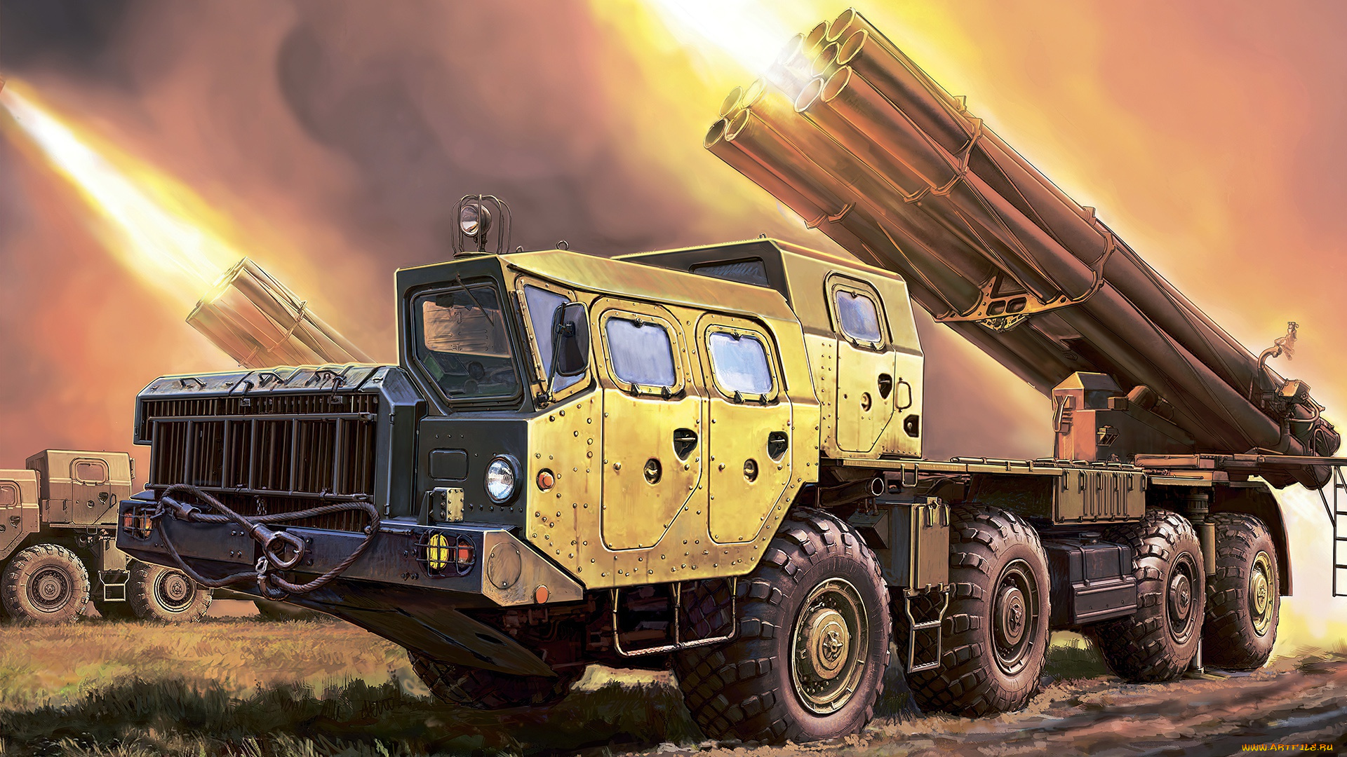 техника, военная, техника, ссср, рсзо, бм-30