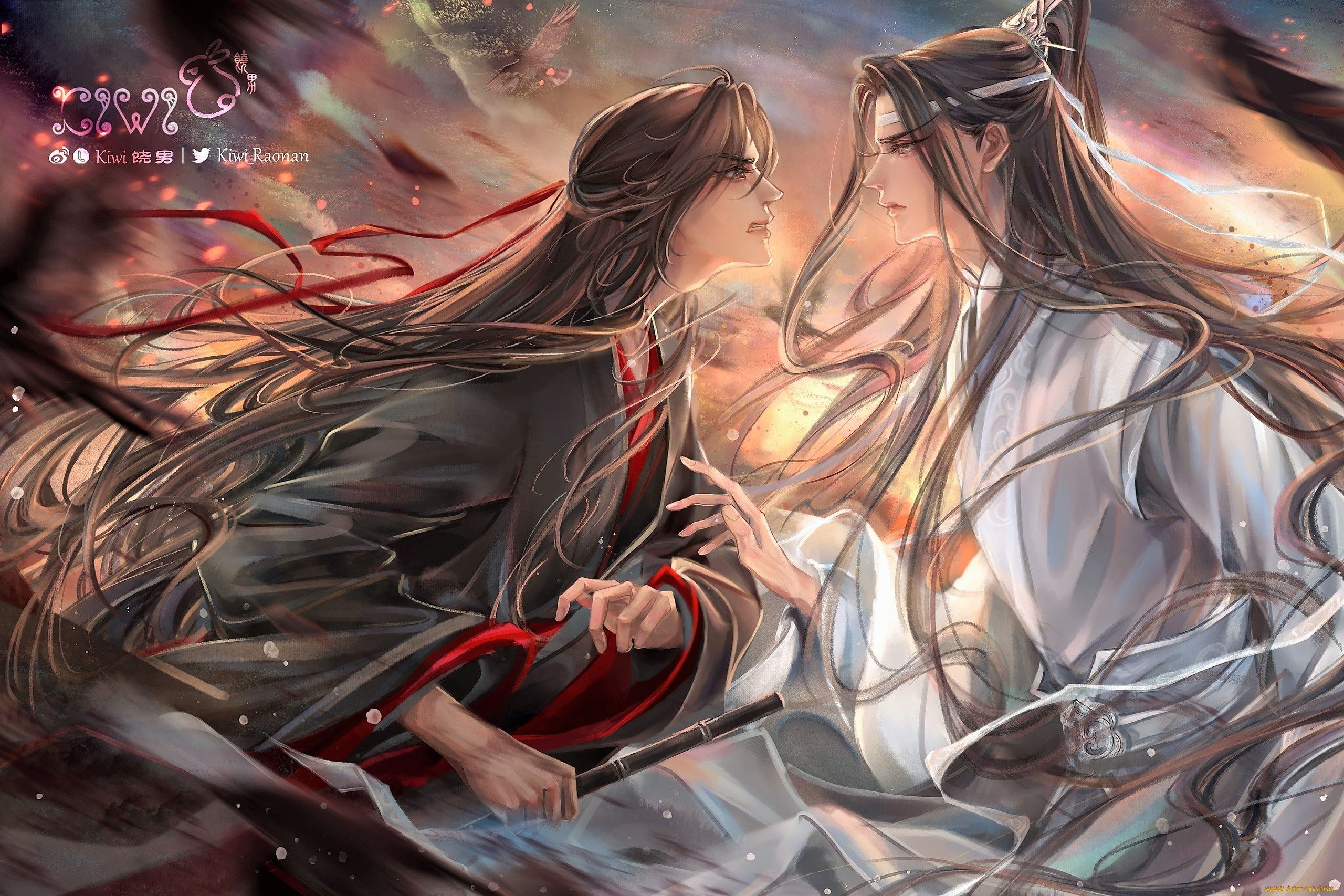 аниме, mo, dao, zu, shi, лань, ванцзи, вэй, усянь