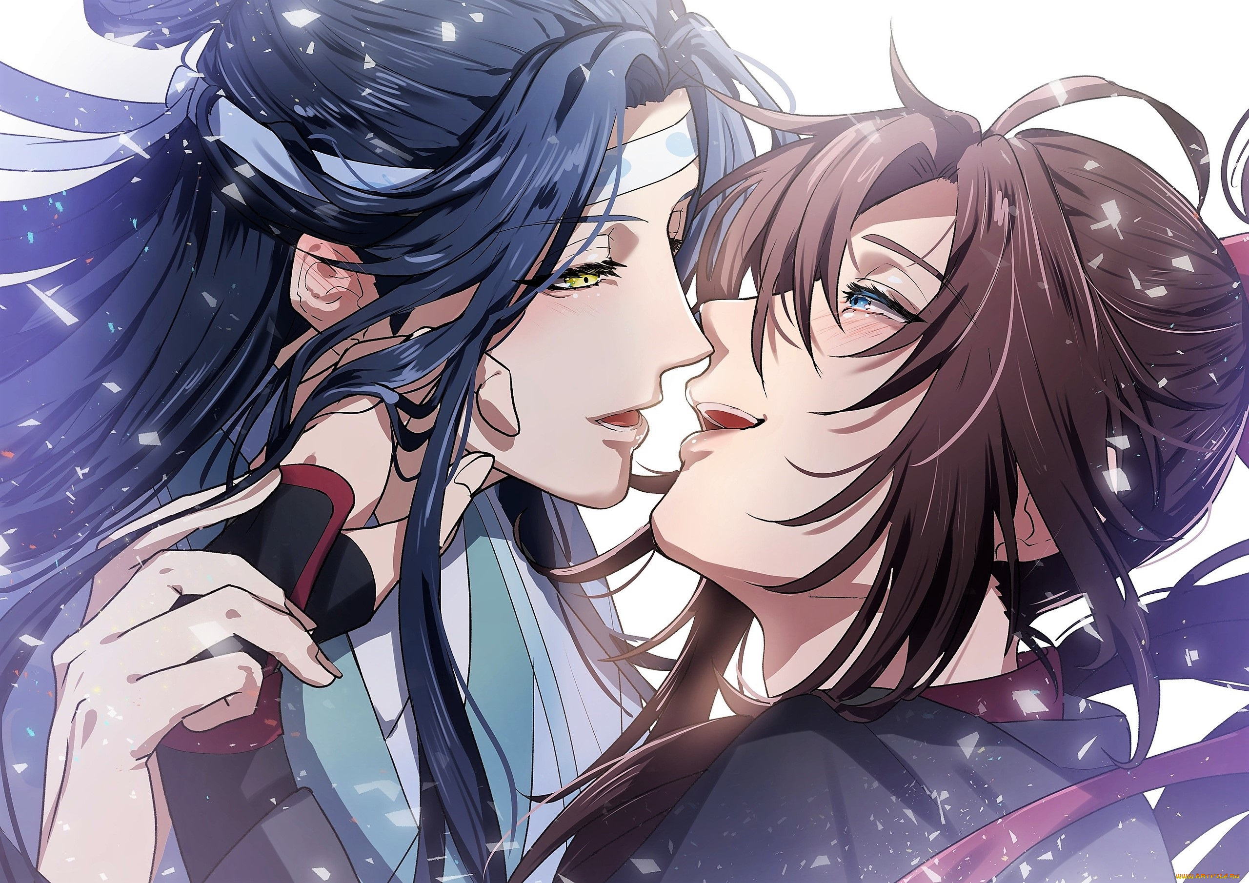 аниме, mo, dao, zu, shi, вэй, усянь, лань, ванцзи