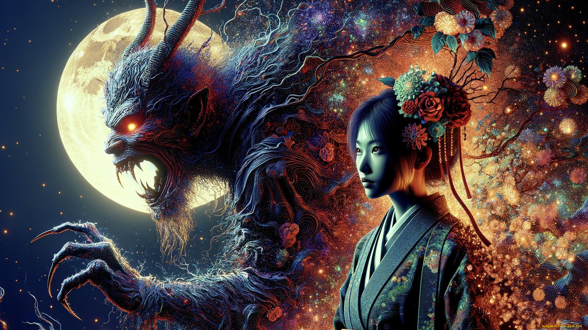 3д, фэнтези, красавицы, и, чудовища, нейросети, графика, нейроарт, ai, art, нейронные, сети, рисунки, нейро, искусство, нейрографика, graphics, neuroart, neural, networks, drawings, neuro, neurography