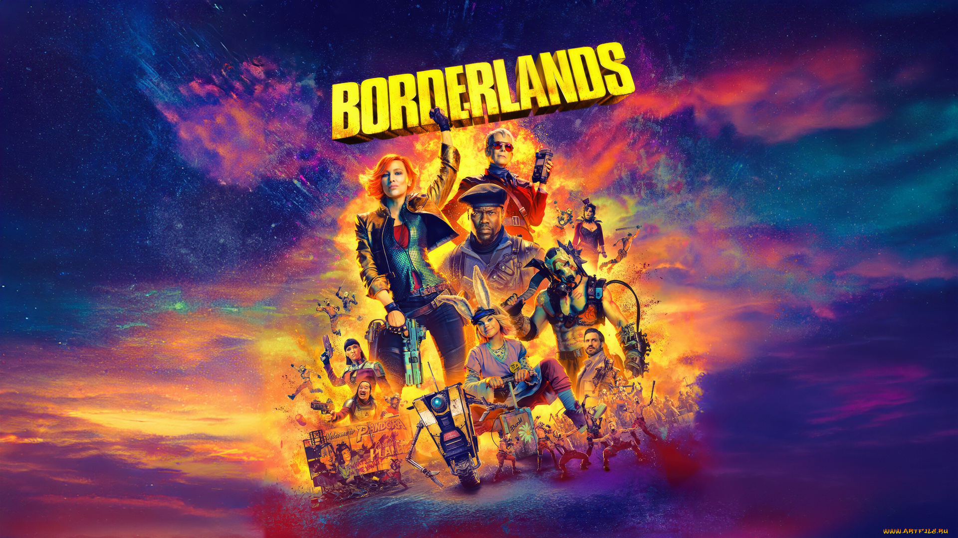 borderlands, , , 2024, , кино, фильмы, borderlands, movie, 2024, kevin, hart, cate, blanchett, фантастика, боевик, триллер, комедия