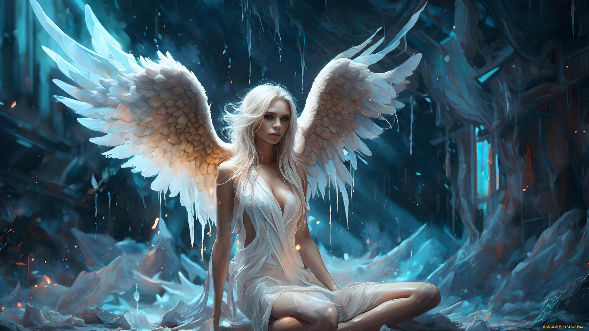 фэнтези, ангелы, нейросети, графика, нейроарт, ai, art, нейронные, сети, рисунки, нейро, искусство, нейрографика, graphics, neuroart, neural, networks, drawings, neuro, neurography