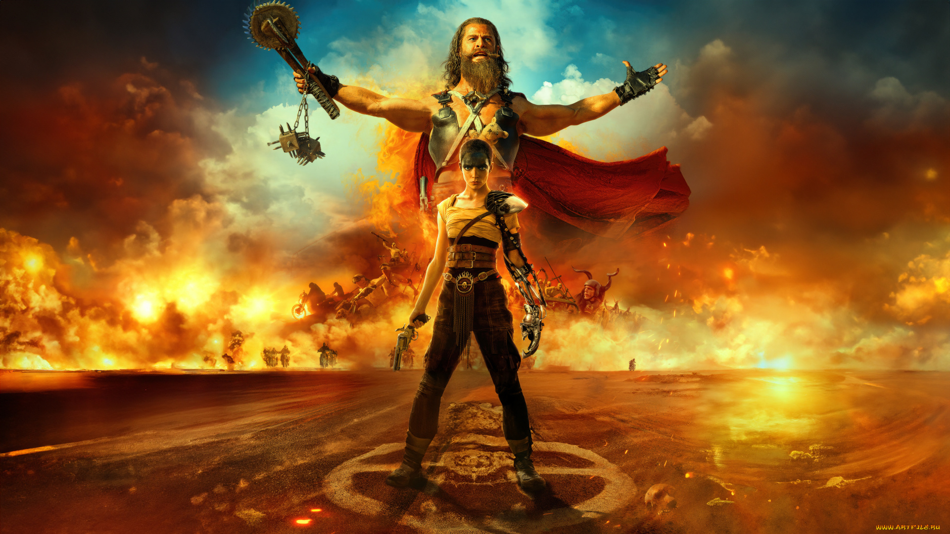 furiosa, , a, mad, max, saga, , , , 2024, , кино, фильмы, , a, mad, max, saga, фуриоса, хроники, безумного, макса, фантастика, боевик, триллер, аня, тейлор, джой, anya, taylor, joy, постер