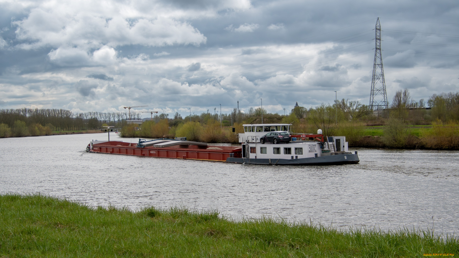 корабли, баржи, баржа