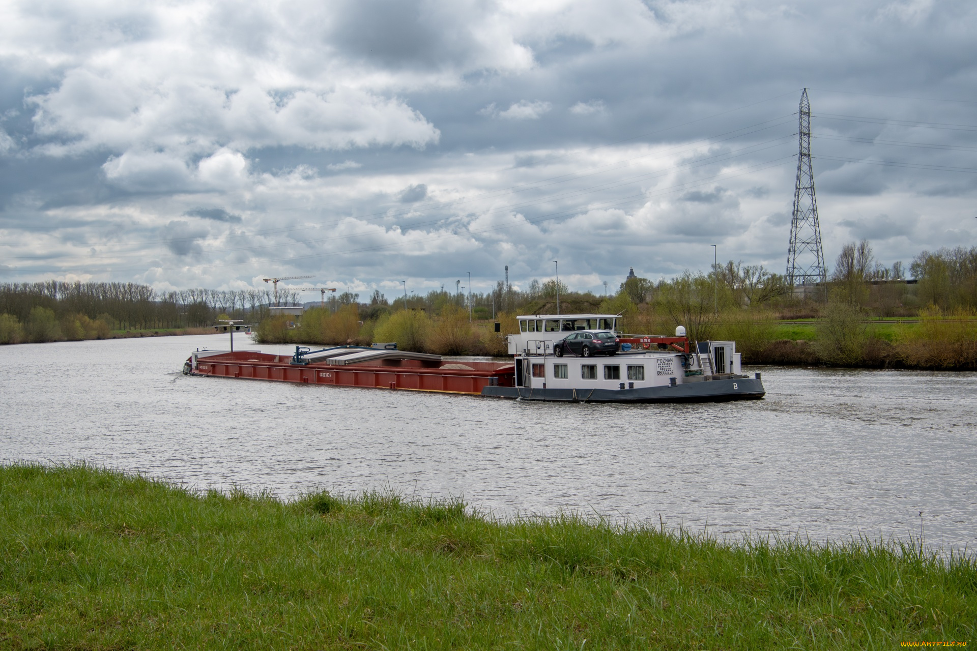 корабли, баржи, баржа