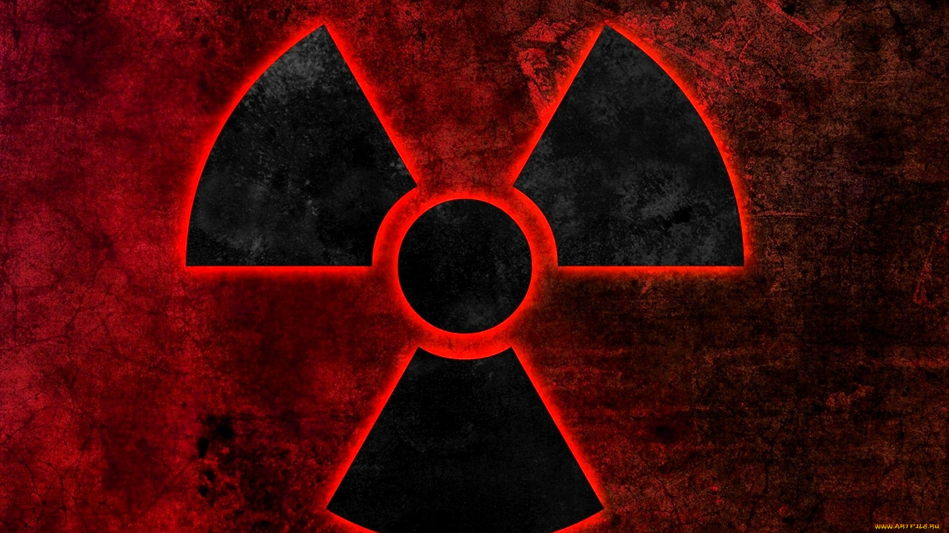 3д, графика, другое, , other, знак, радиация