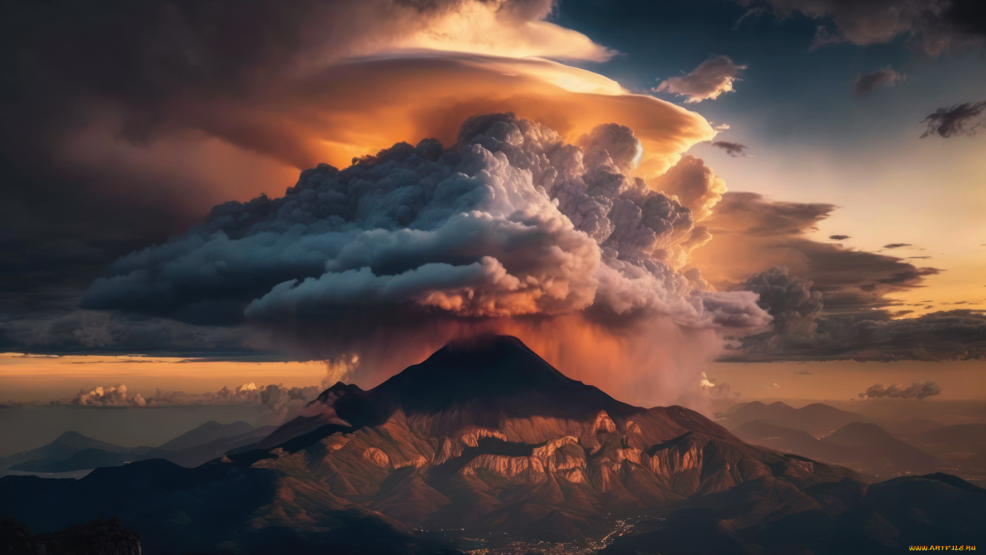 3д, графика, природа, , nature, пейзаж