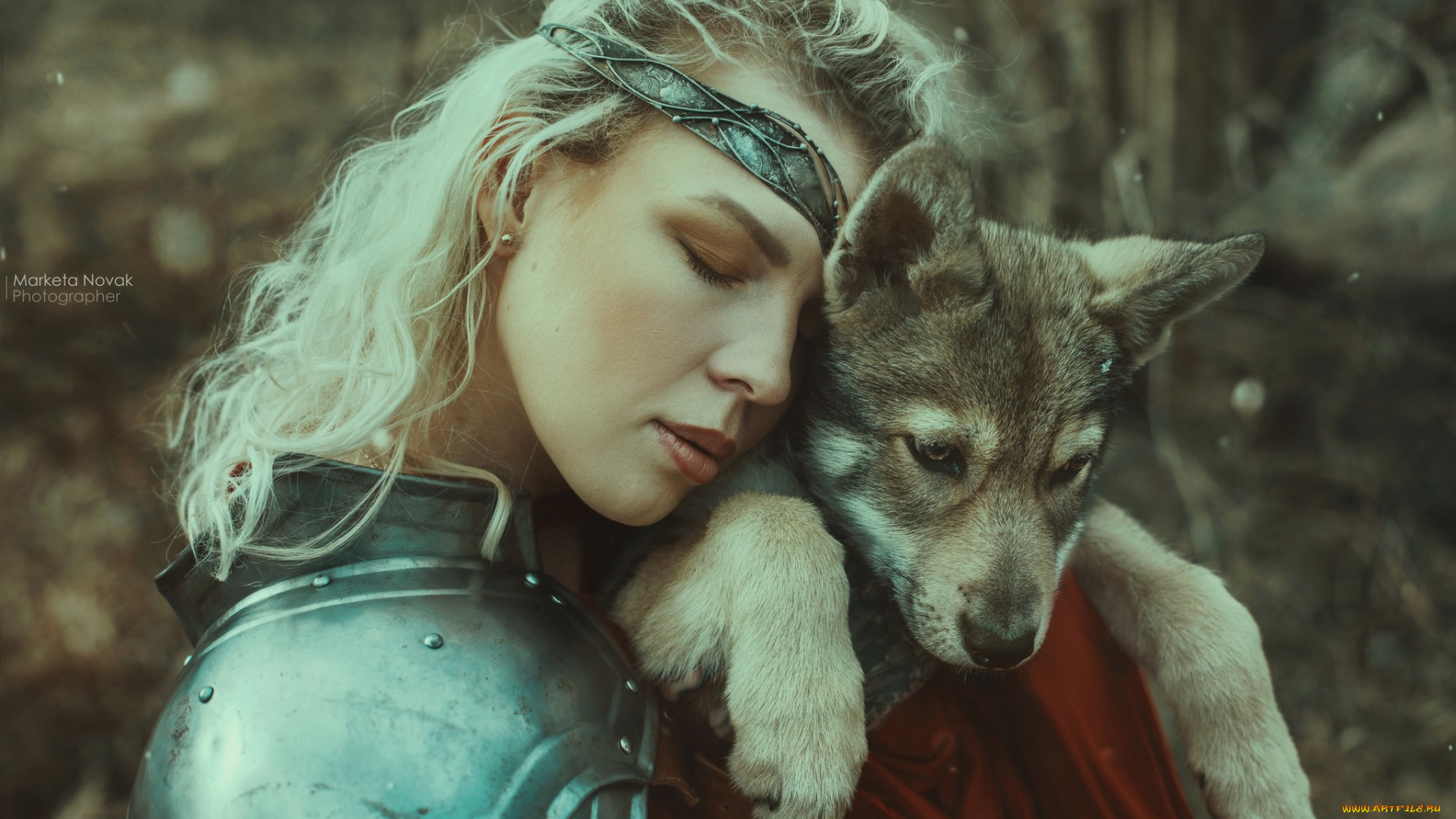 девушки, -, креатив, , косплей, marketa, novak, девушка