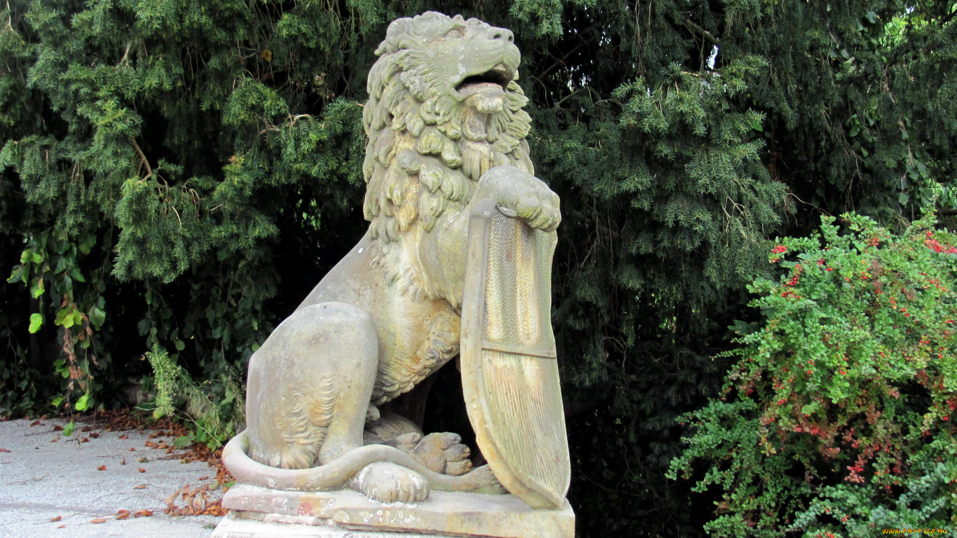 разное, рельефы, , статуи, , музейные, экспонаты, статуя, лев