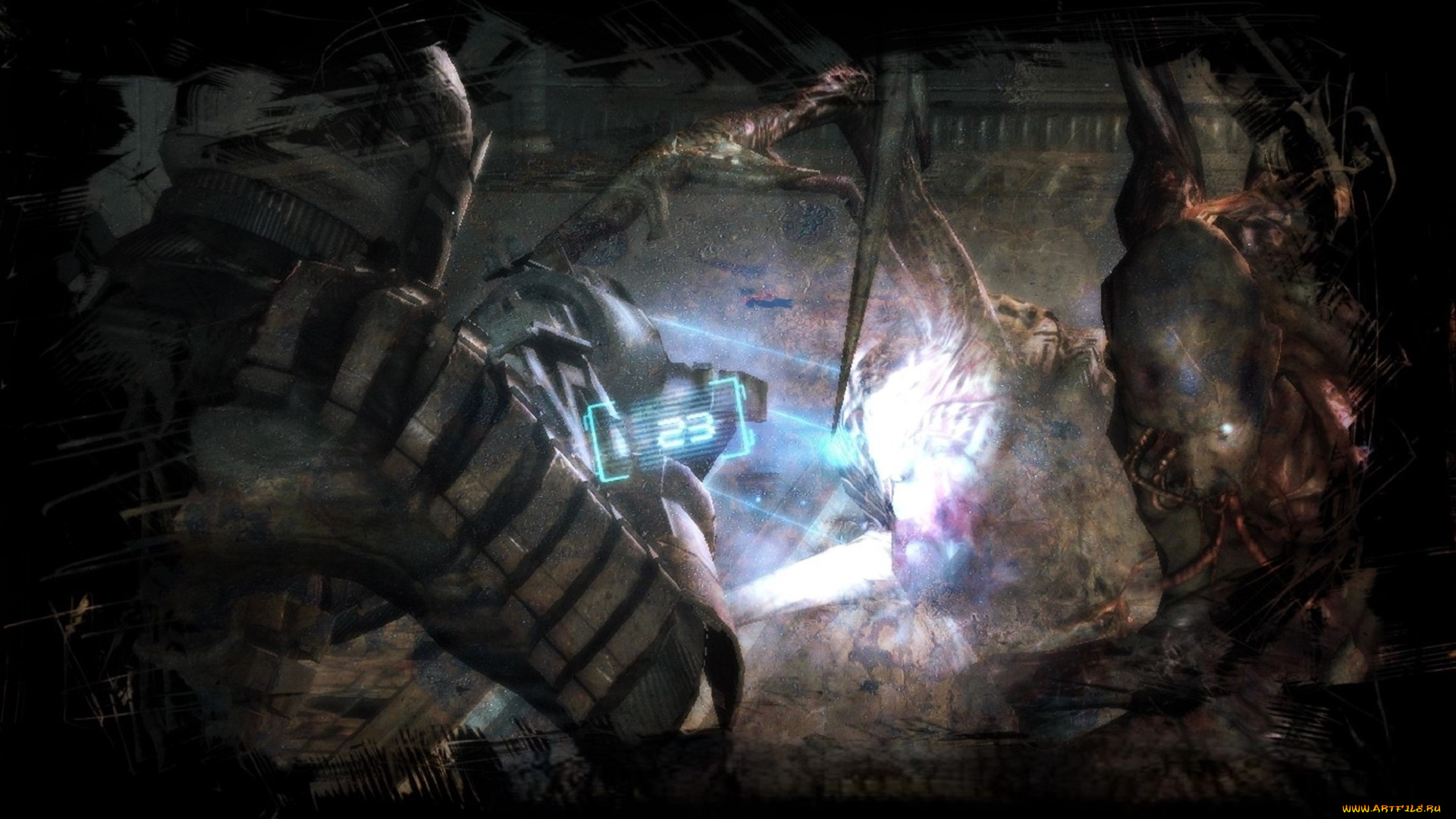 видео, игры, dead, space, персонаж, оружие, монстры