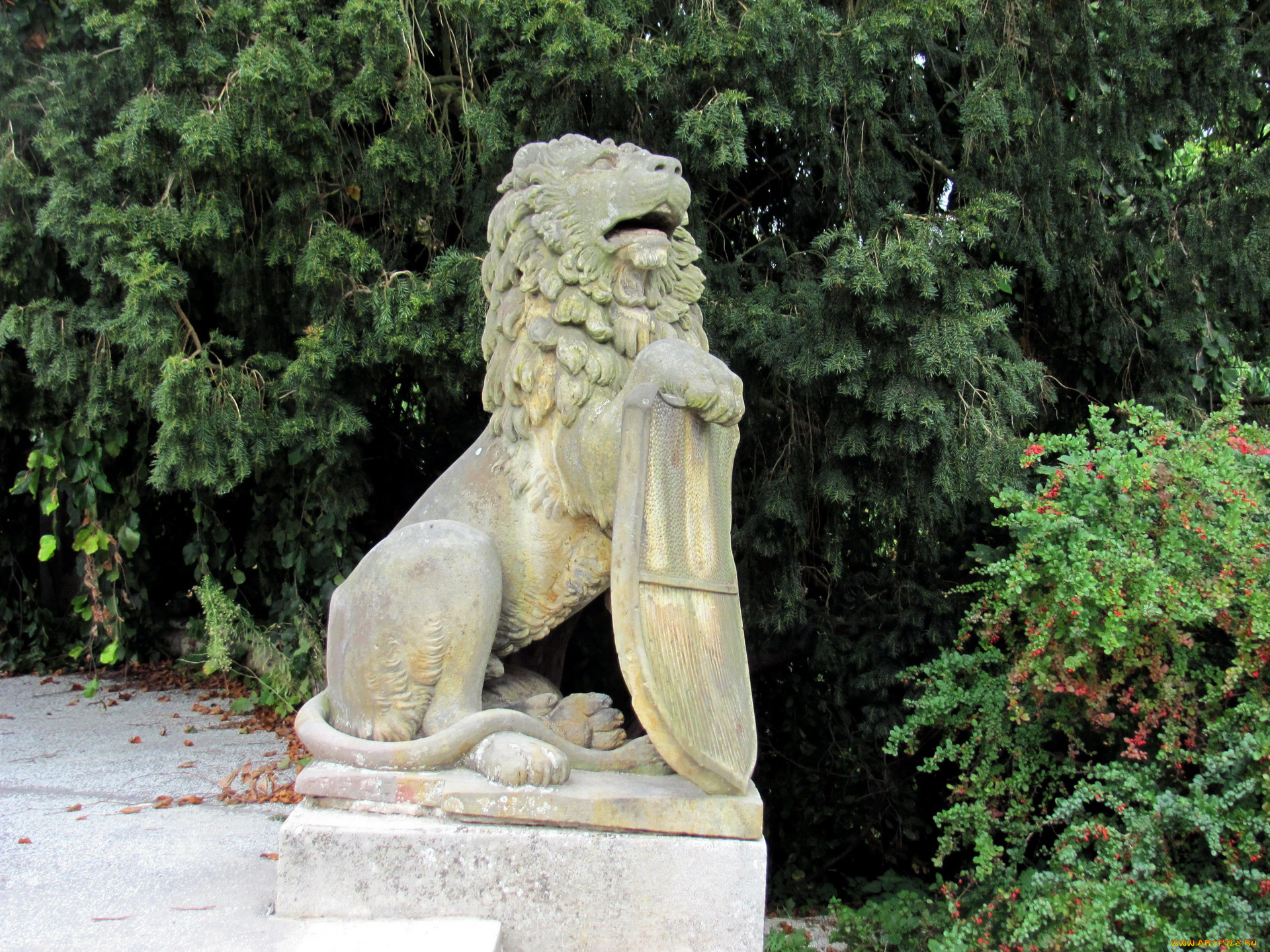 разное, рельефы, , статуи, , музейные, экспонаты, статуя, лев