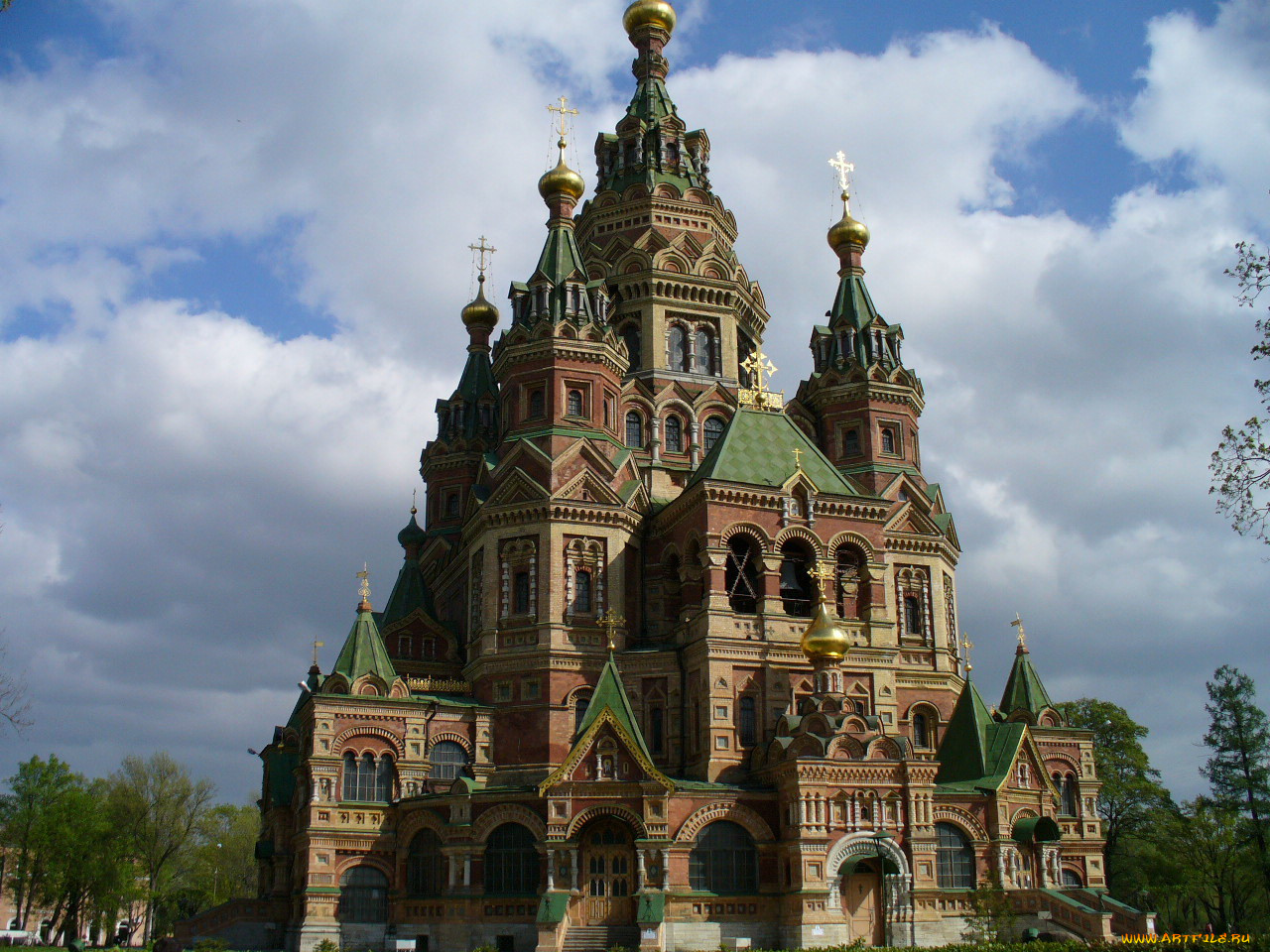 собор, св, петра, павла, города, православные, церкви, монастыри