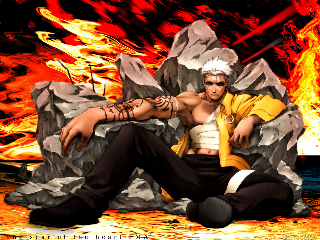 аниме, fullmetal, alchemist