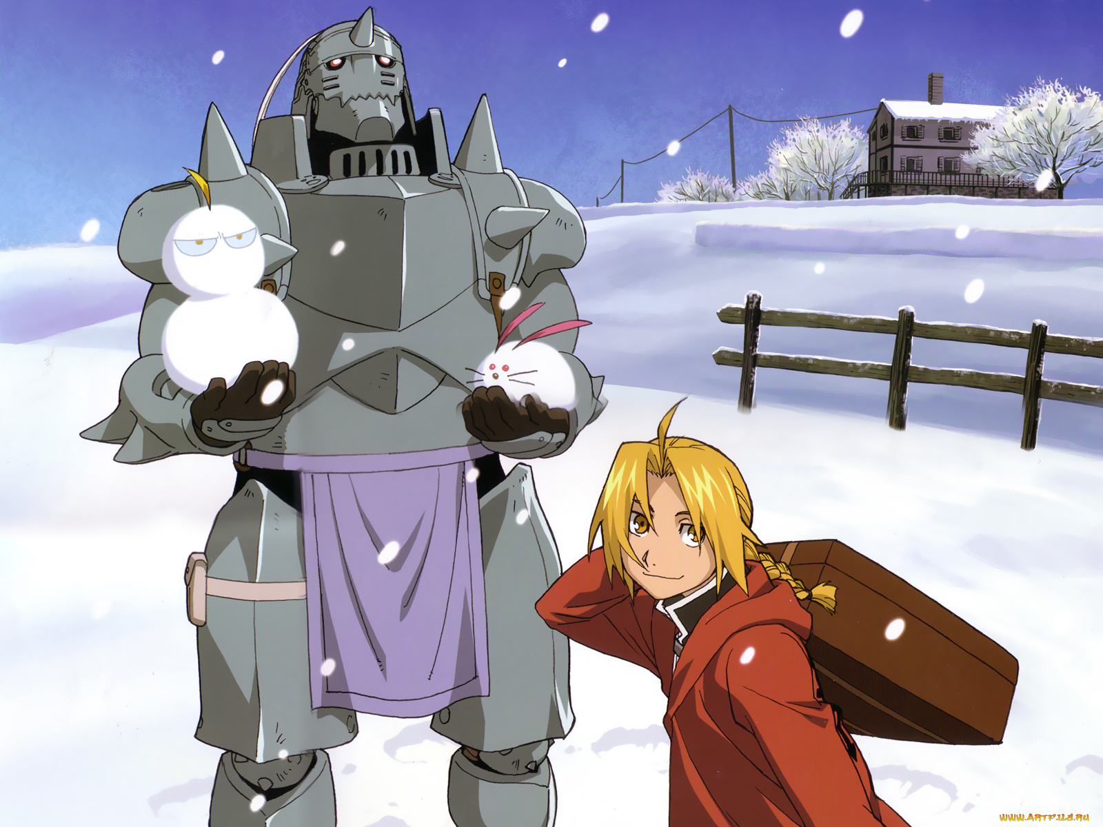 аниме, fullmetal, alchemist